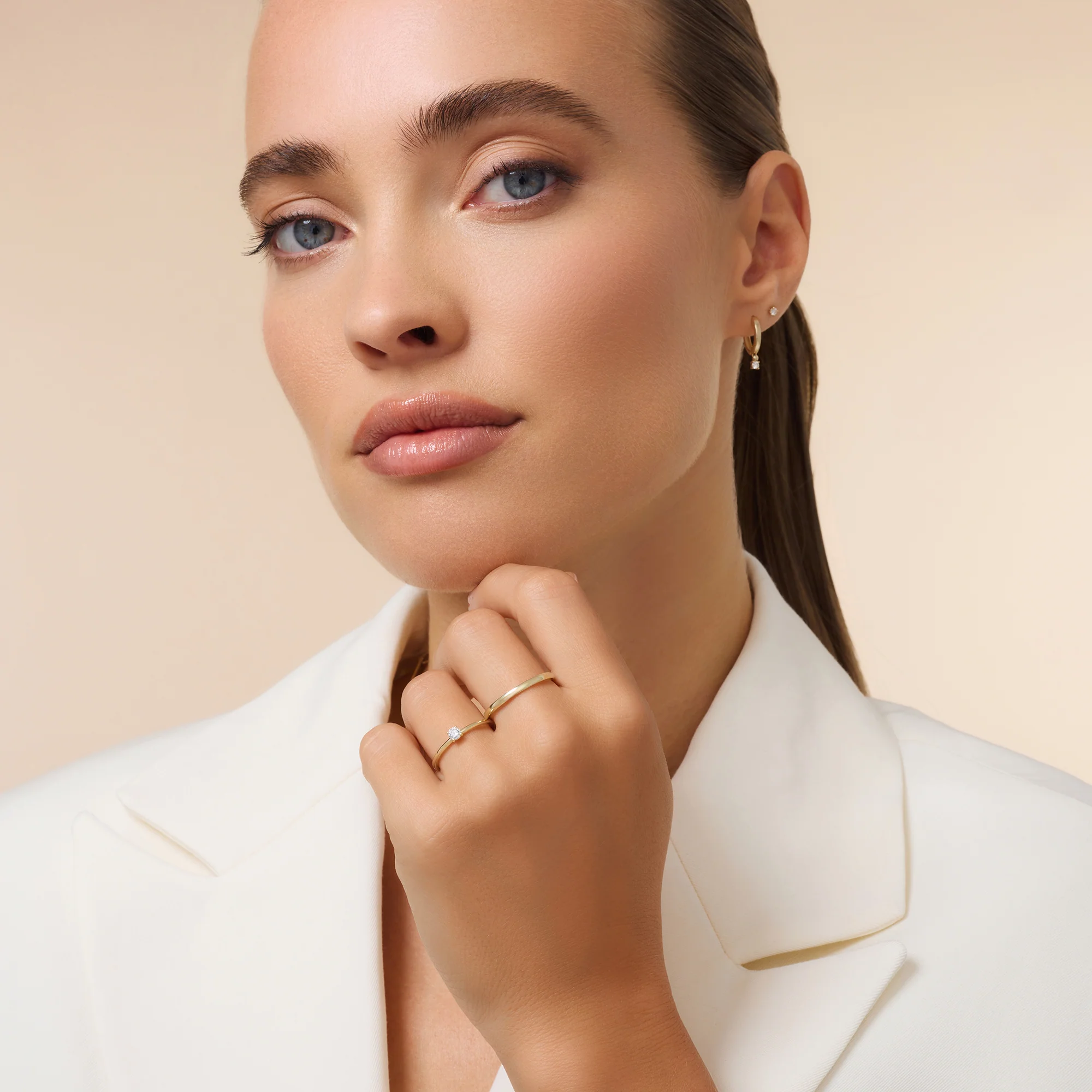 2 mm Essentials Twisted Ring Set - Image 8