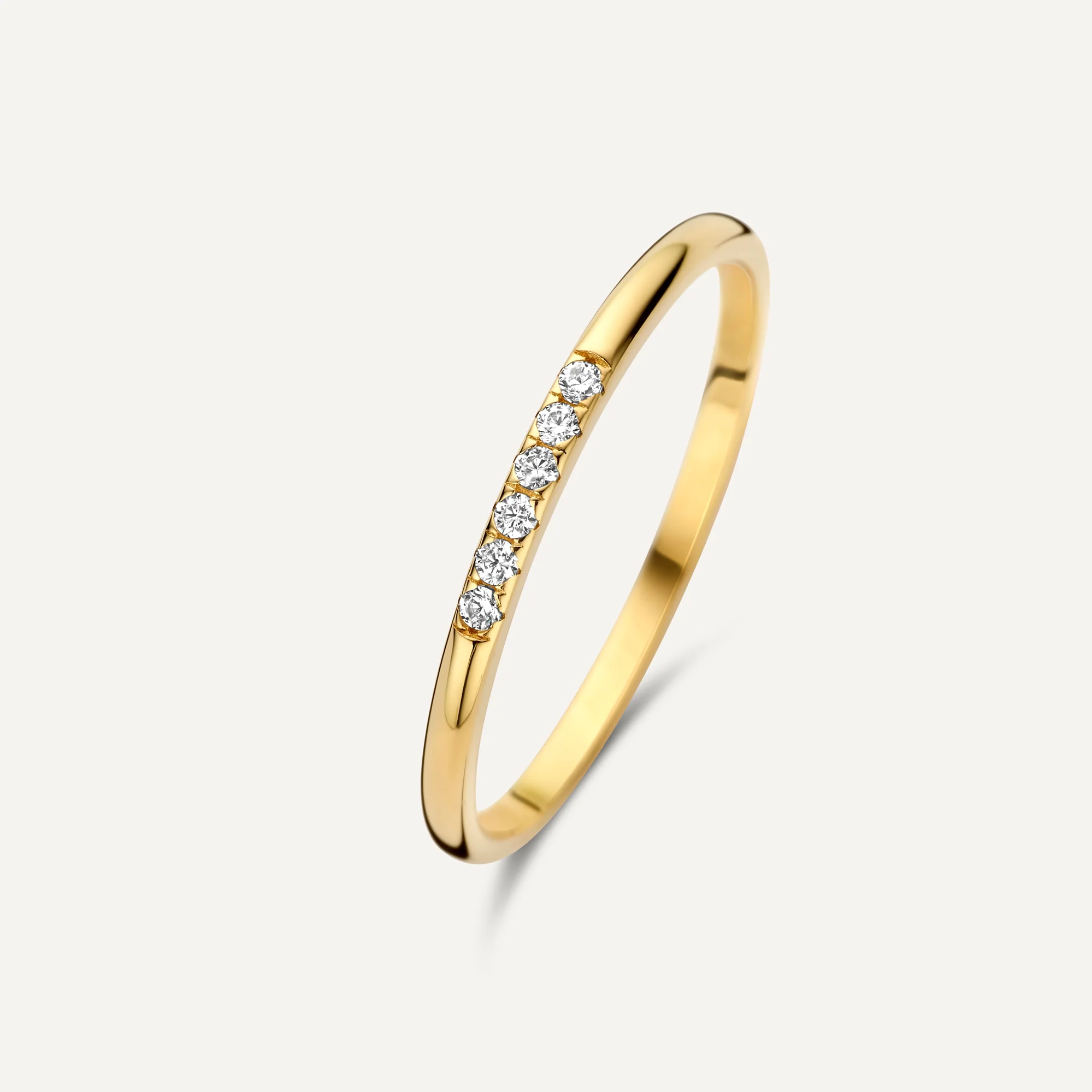 2 mm Zirconia Line Ring Set - Image 6