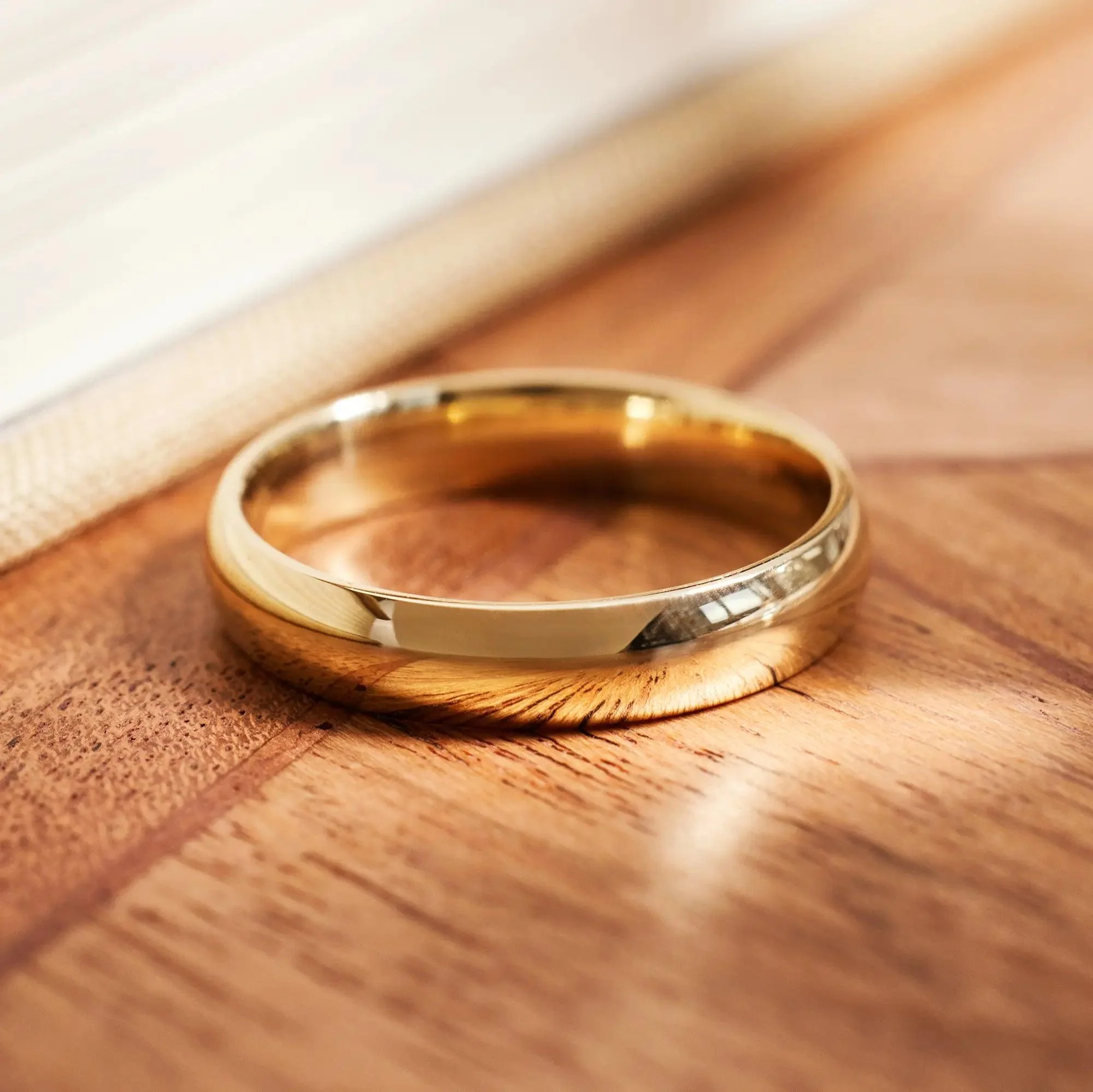 4 mm Curve Band Ring - Image 5