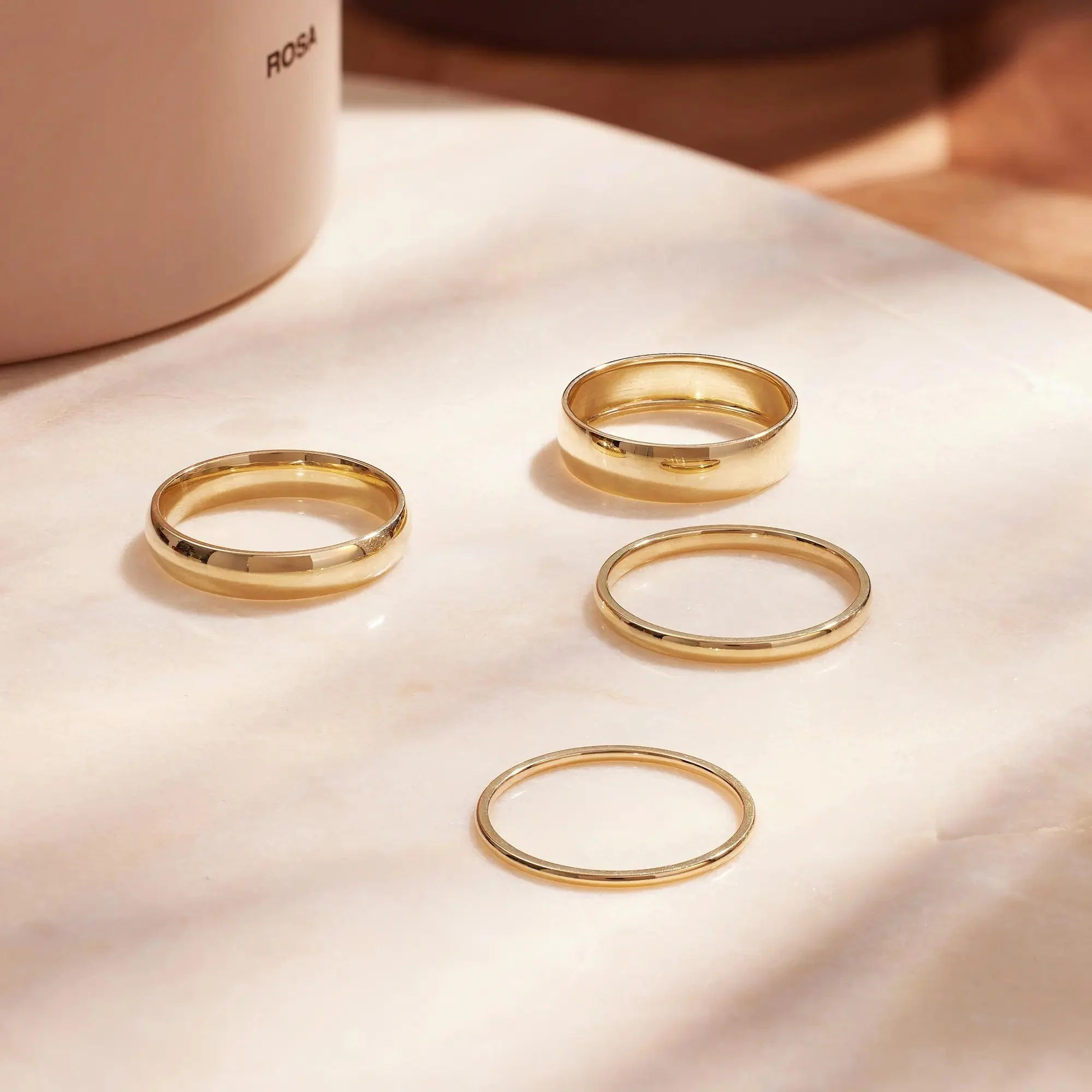 5 mm Bold Curve Band Ring - Image 10