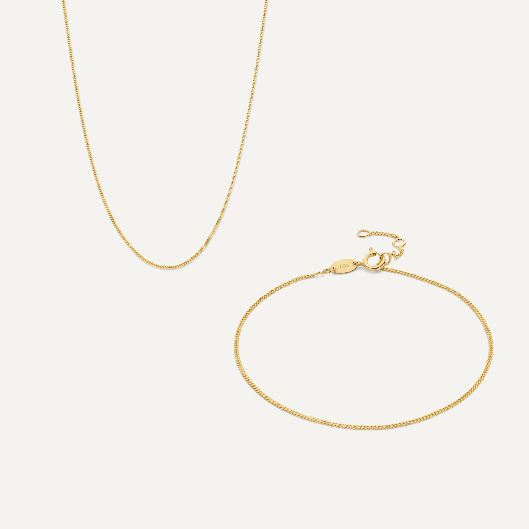 Baby Curb Chain Set