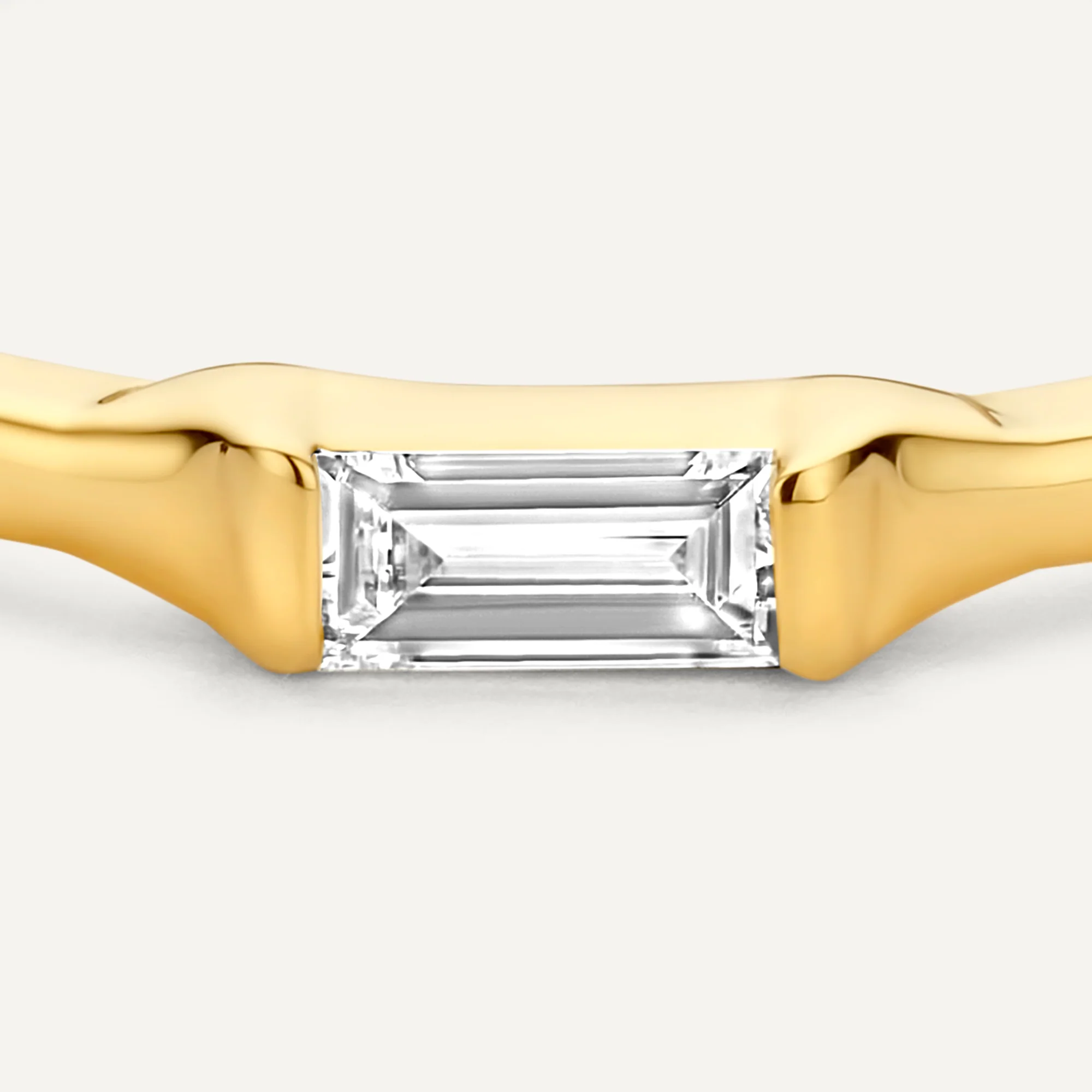Baguette Cut Diamond Ring (0.07 ct) - Image 7
