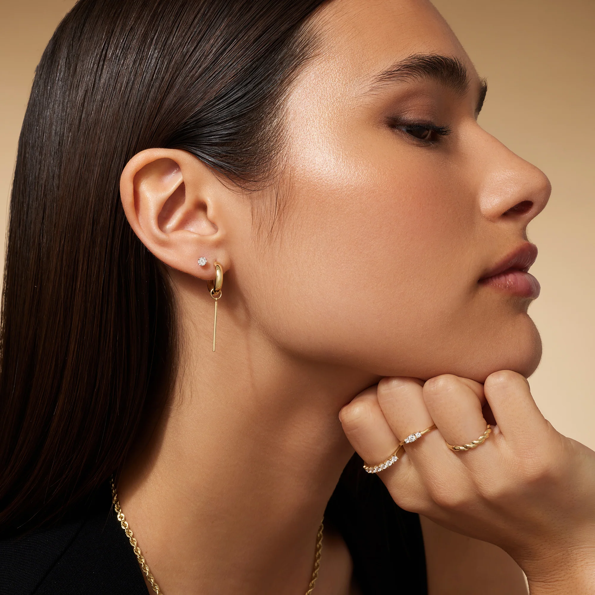 Bar Hoop Charm (21 mm) - Image 6