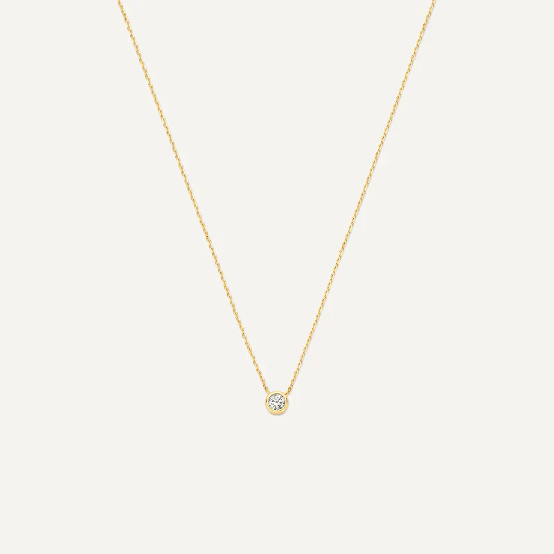 Bezel Set Cubic Zirconia Set - Image 4