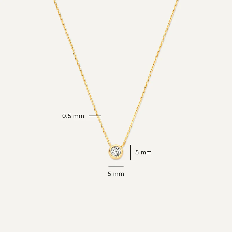 Bezel Set Cubic Zirconia Set - Image 5
