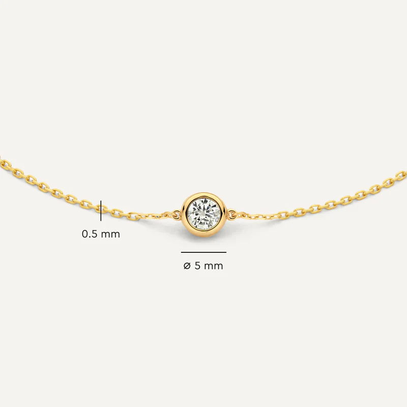 Bezel Set Cubic Zirconia Set - Image 9