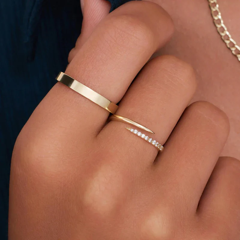Bold Claw Zirconia Rings Set - Image 3