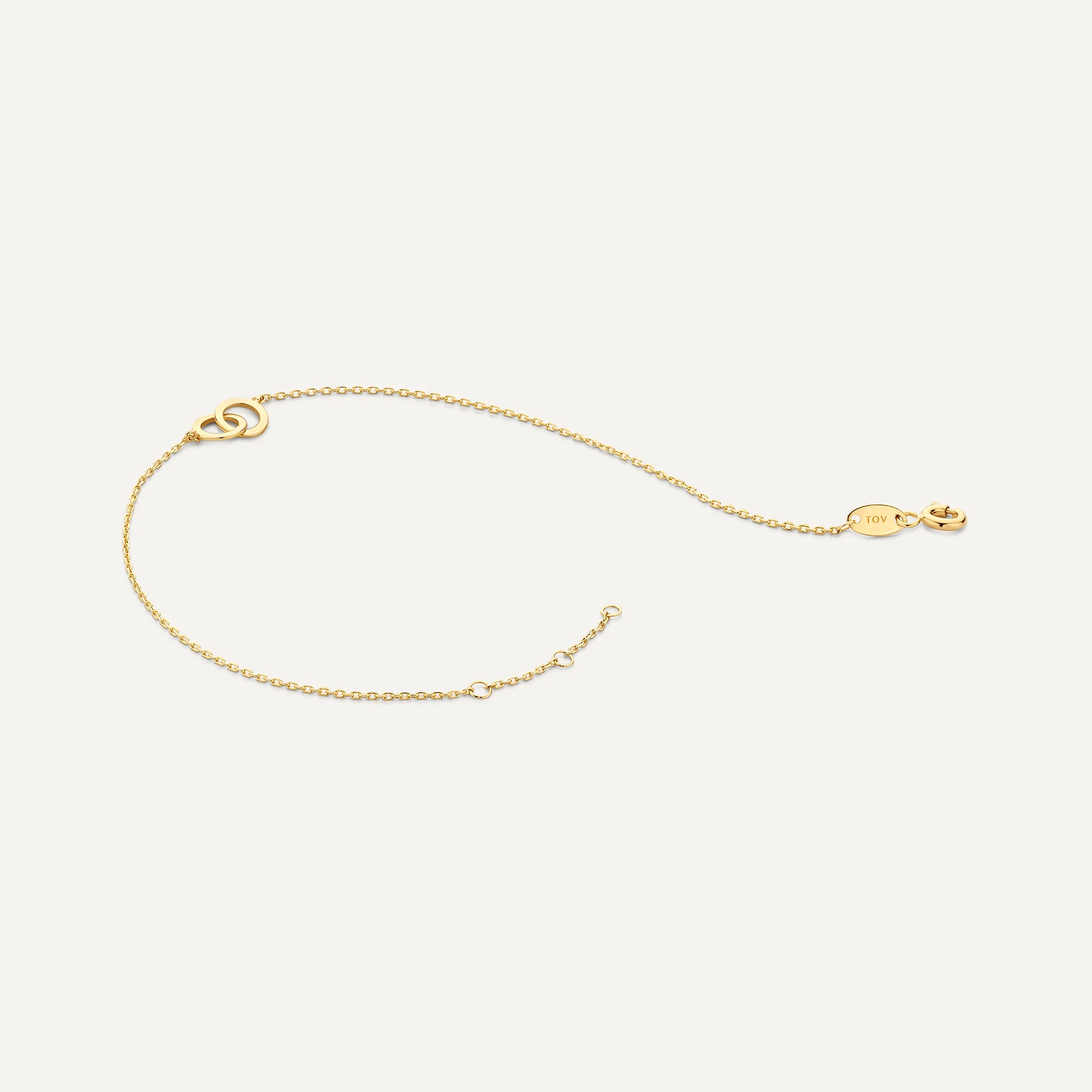 Bold Linked Infinity Bracelet - Image 6