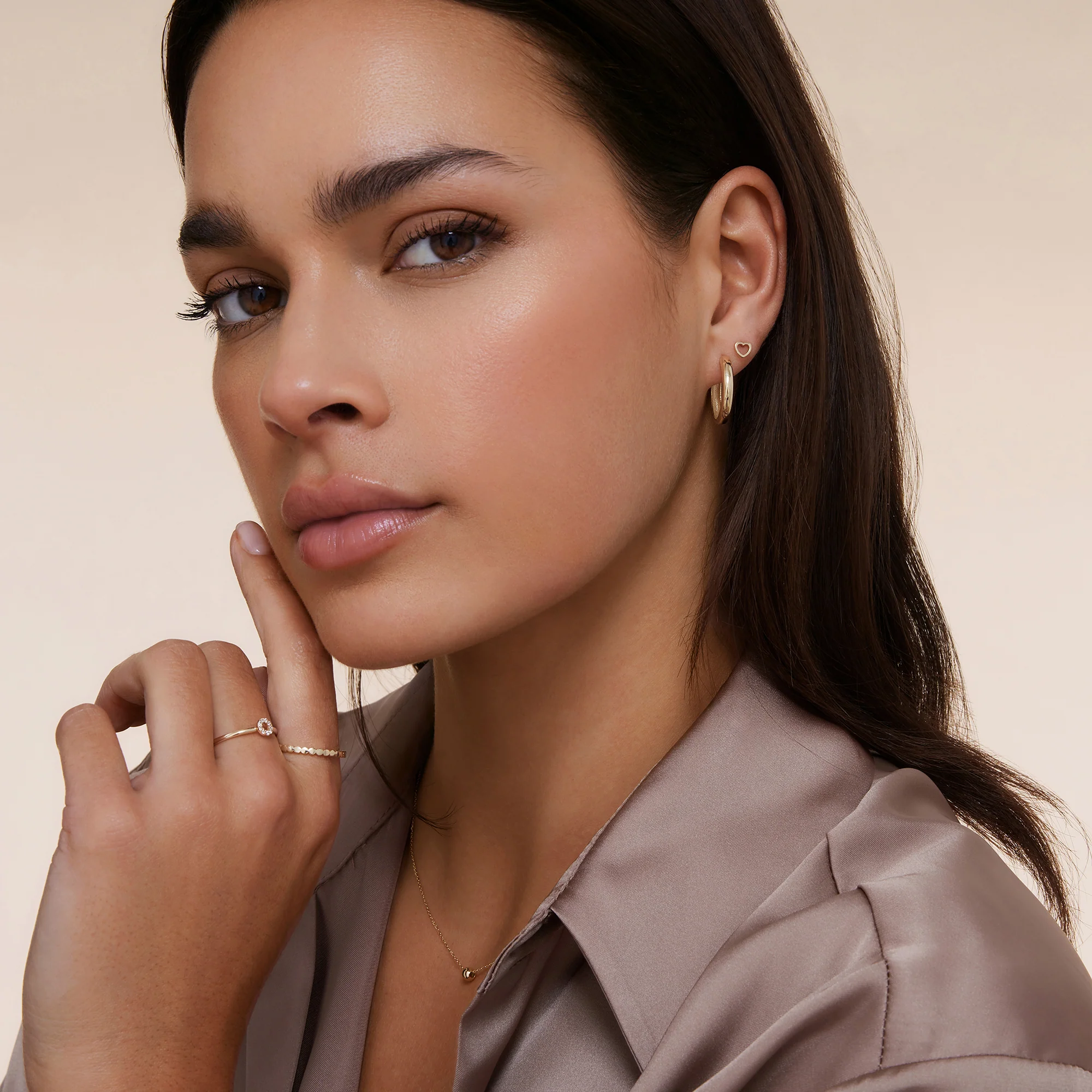 Bold Medium Hoops (19mm) - Image 7