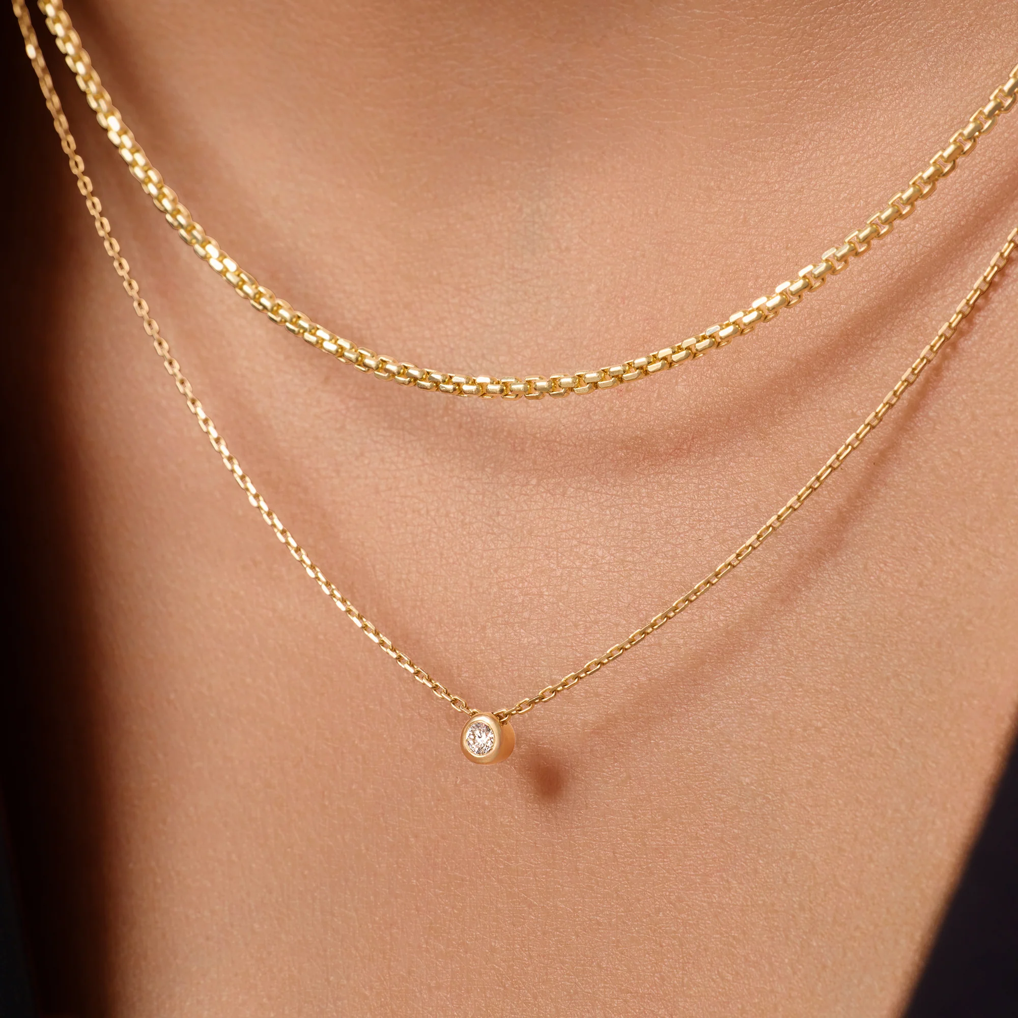 Box Chain Necklace - Image 3