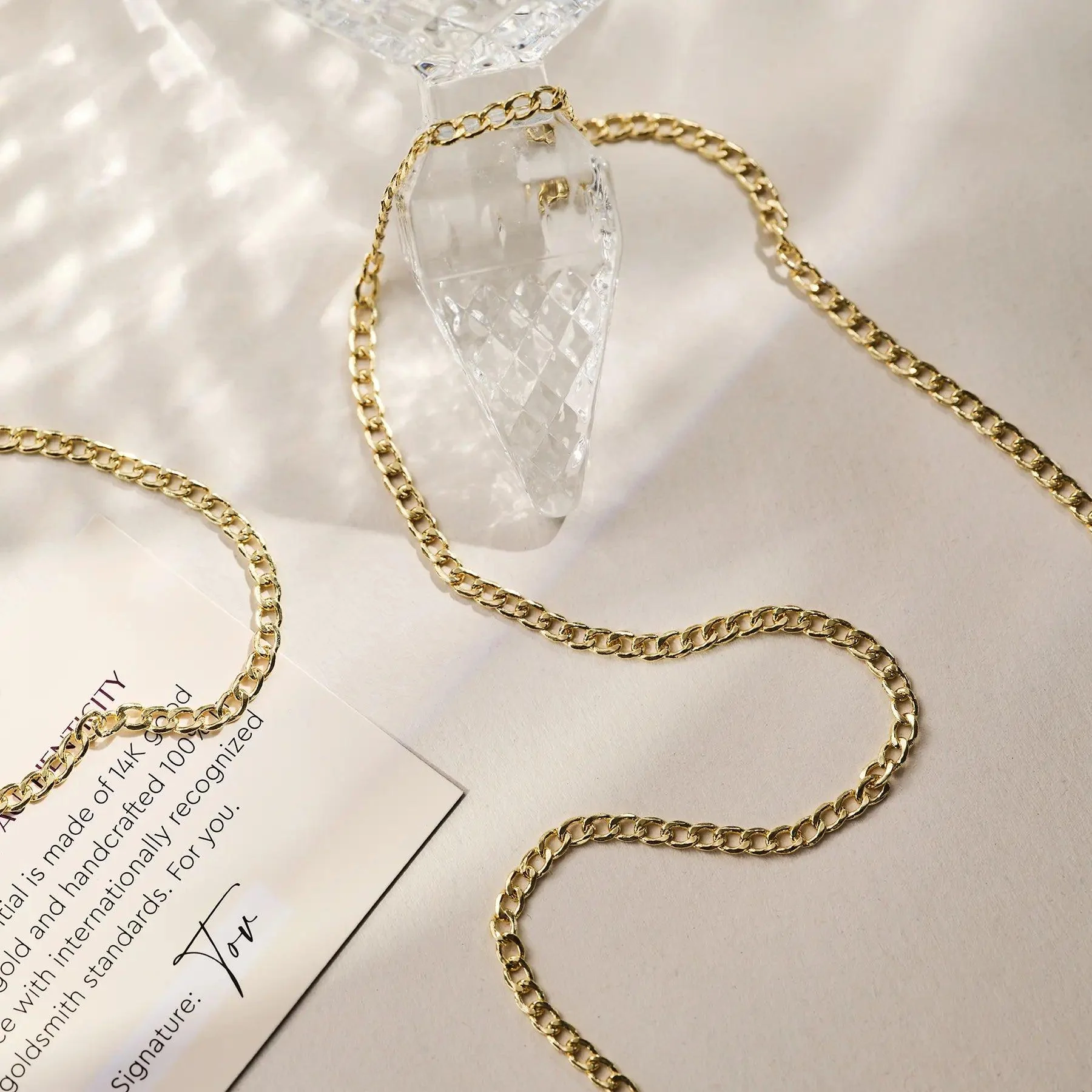 Curb Chain Necklace - Image 14