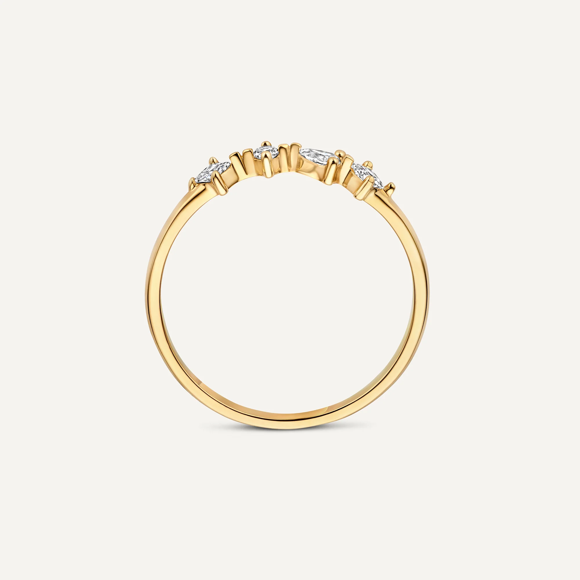 Dazzling Cubic Zirconia Statement Ring - Image 5