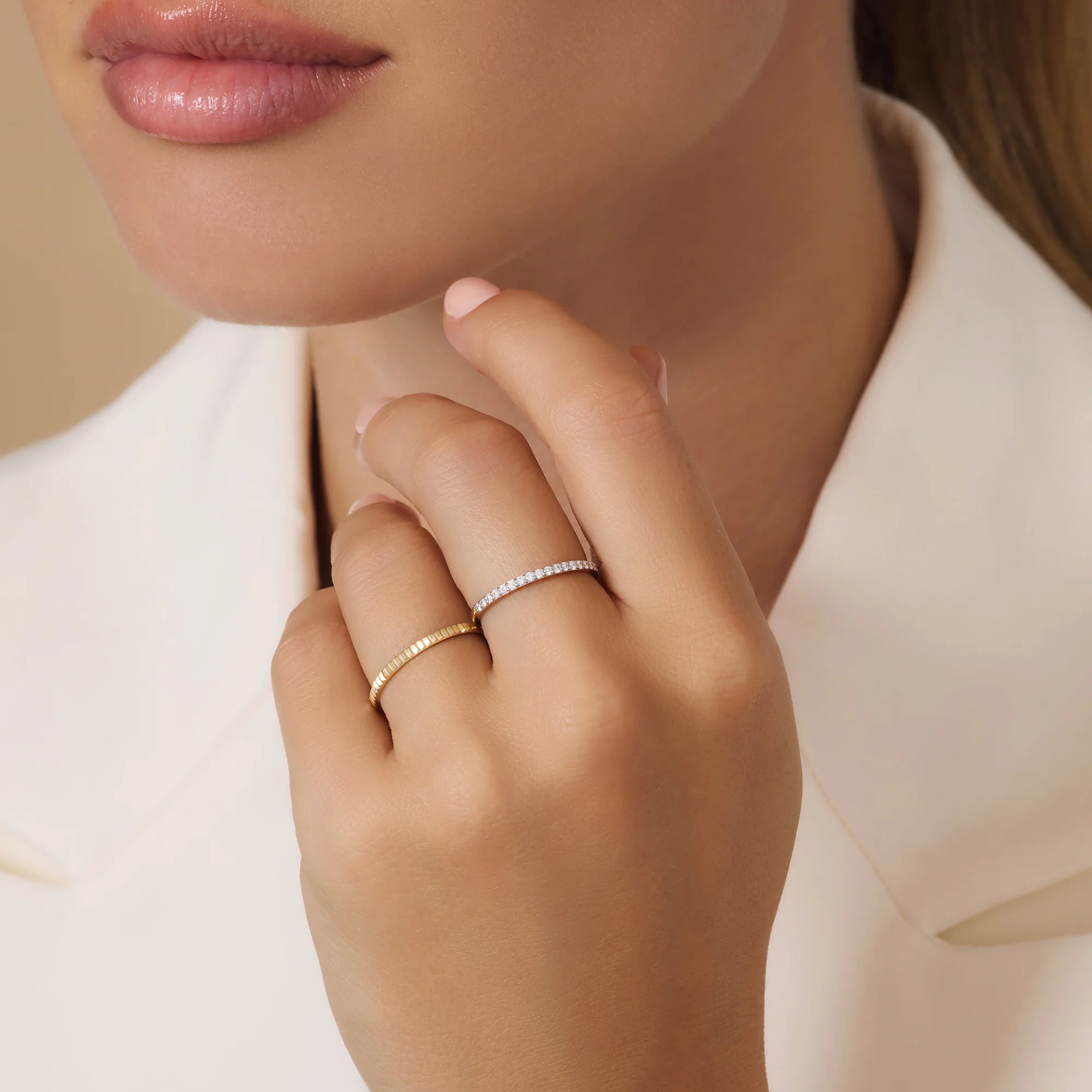 Diamond Alliance Ring (0.15 ct) - Image 8