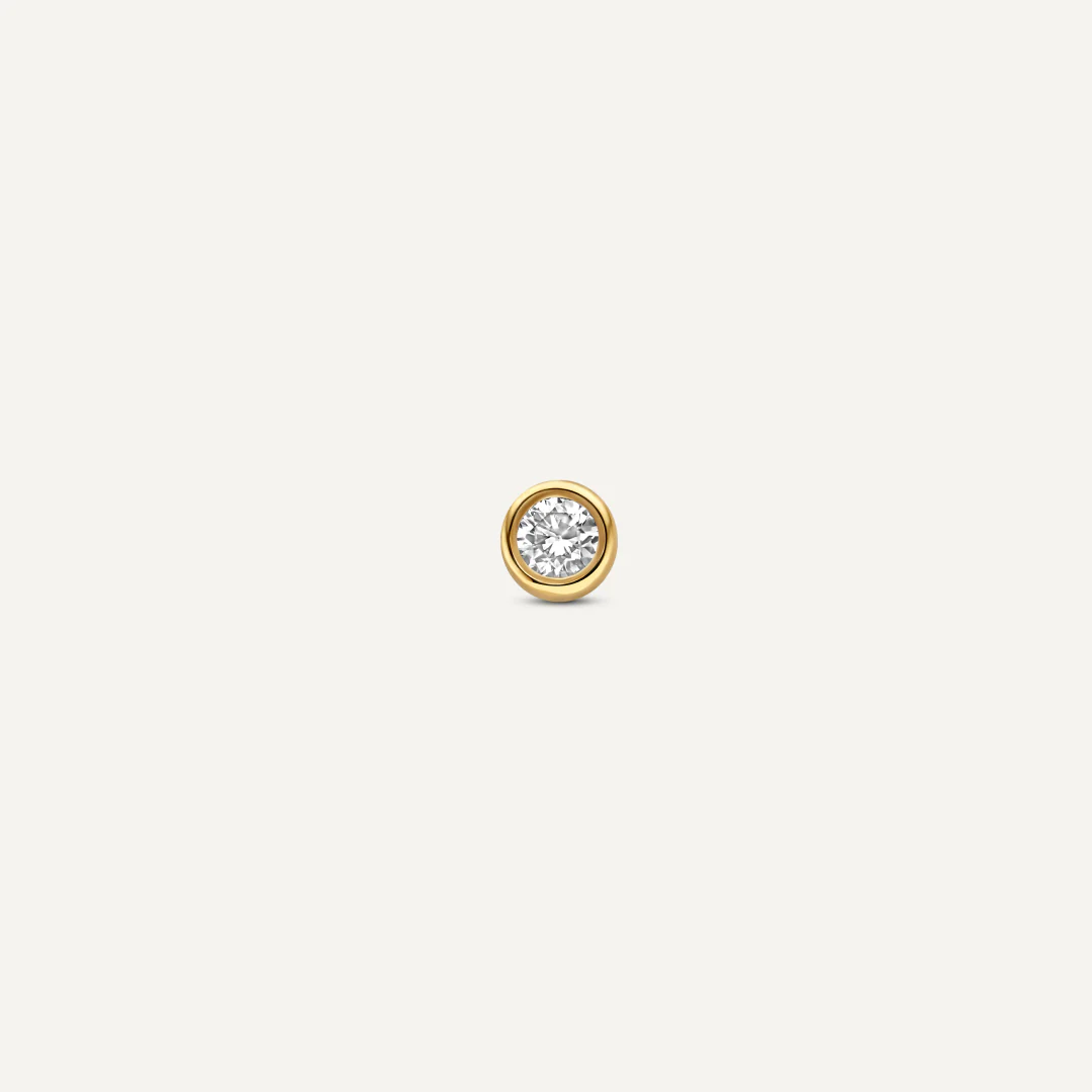 Diamond Bezel Set Round Cut Piercing (0.03 ct) - Image 4