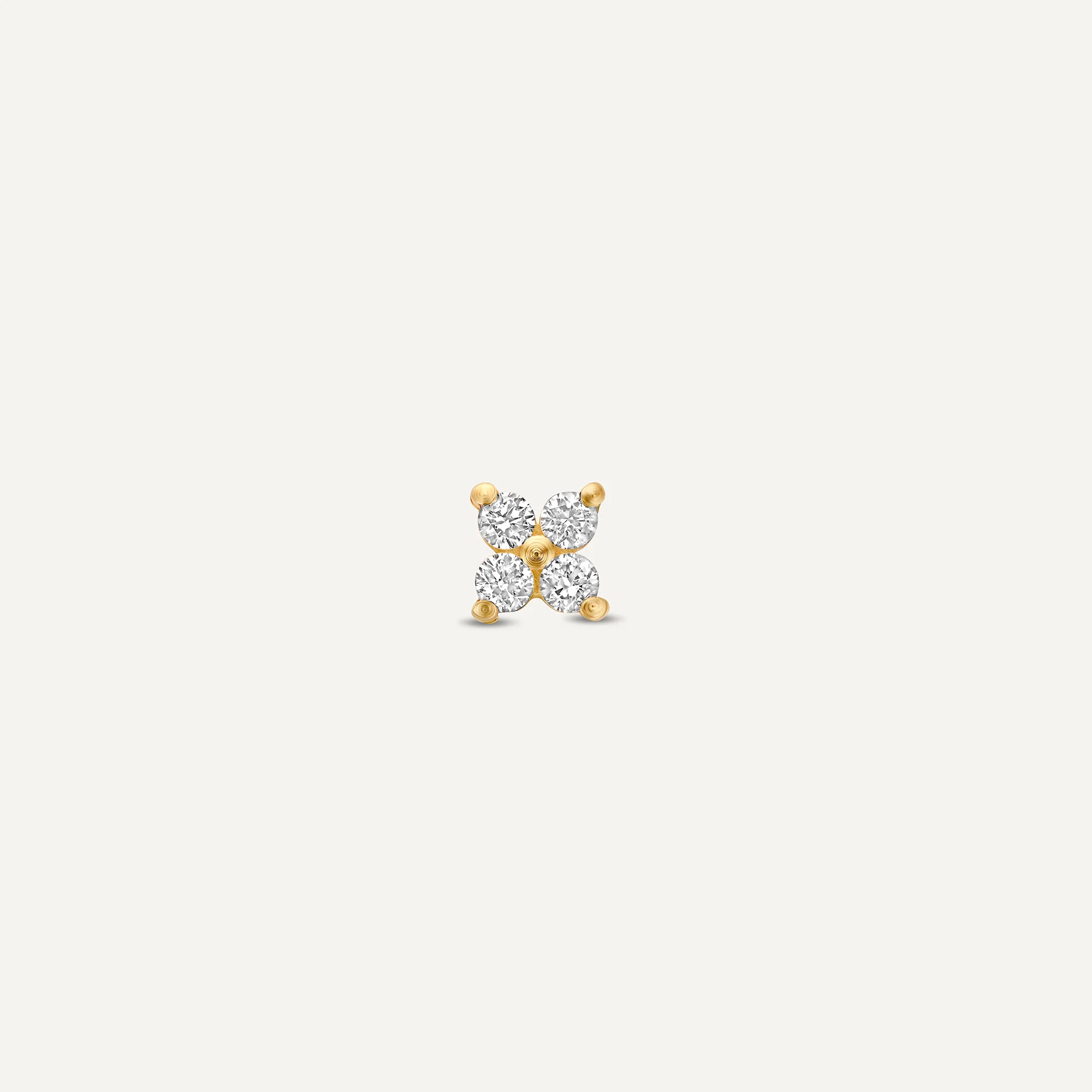 Diamond Clover Piercing (0.04 ct) - Image 8