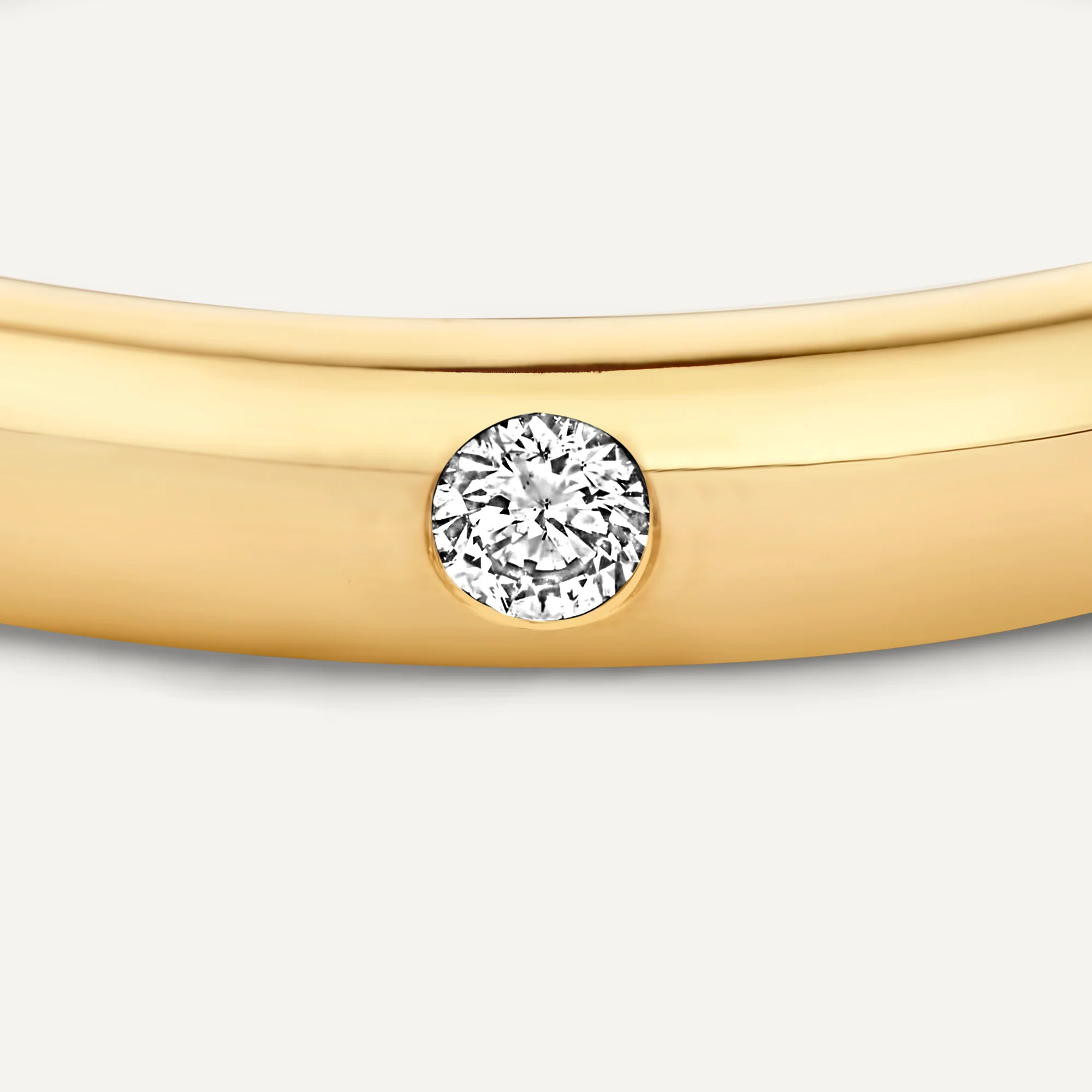 Diamond Curve Band Ring (0.02 ct) - Image 6