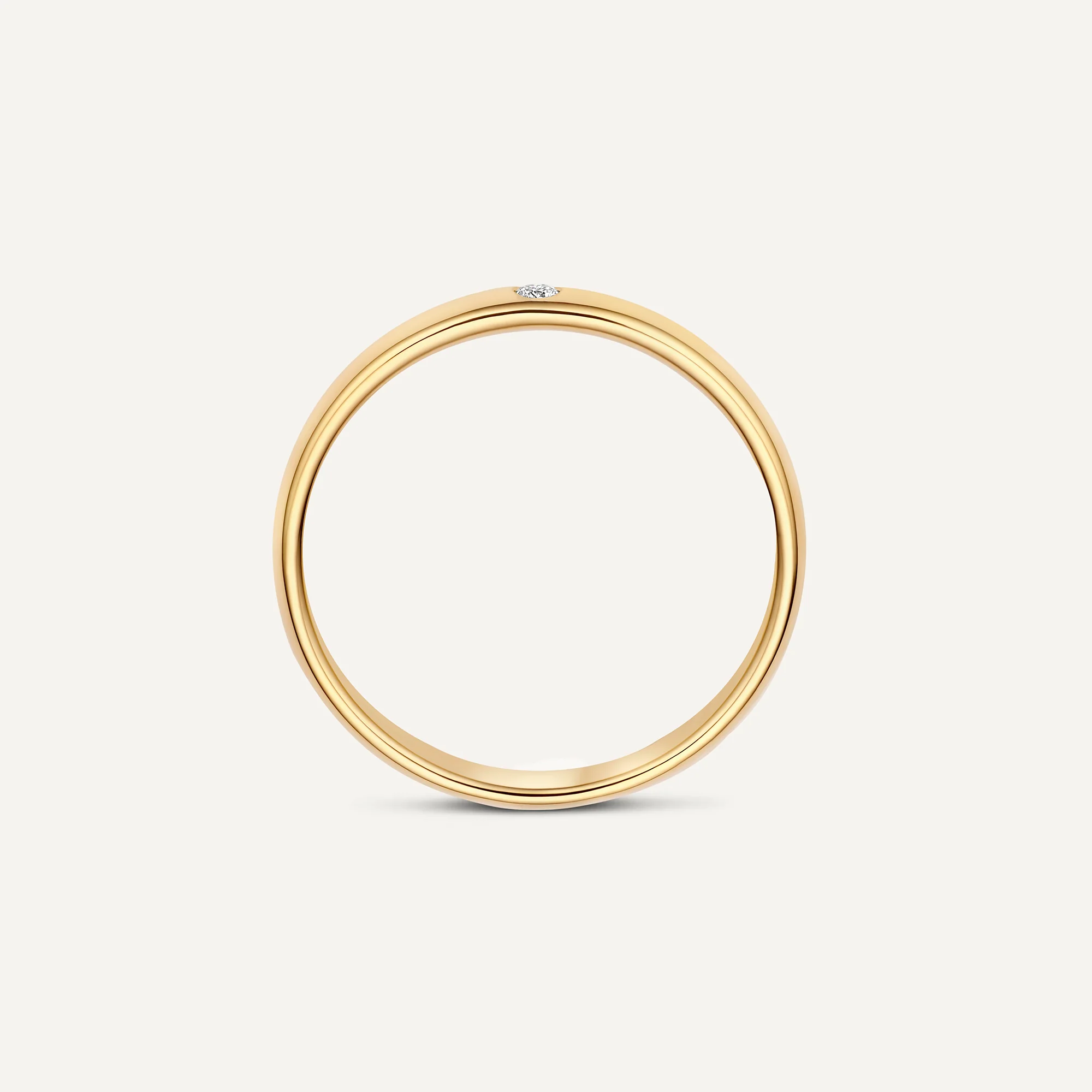 Diamond Curve Band Ring (0.02 ct) - Image 7
