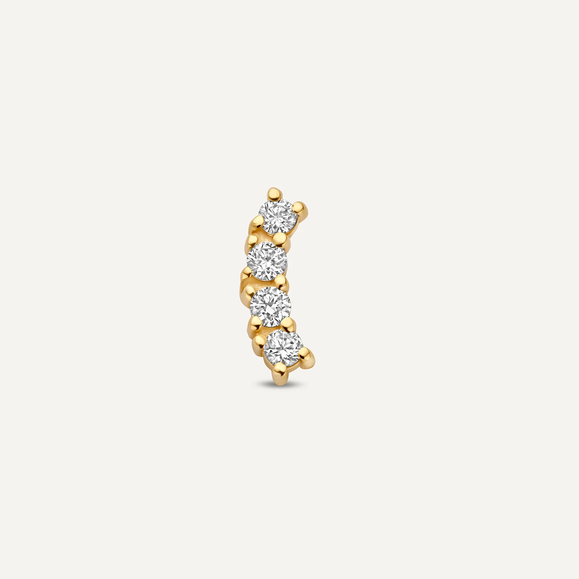 Diamond Curved Bar Piercing (0.07 ct) - Image 5