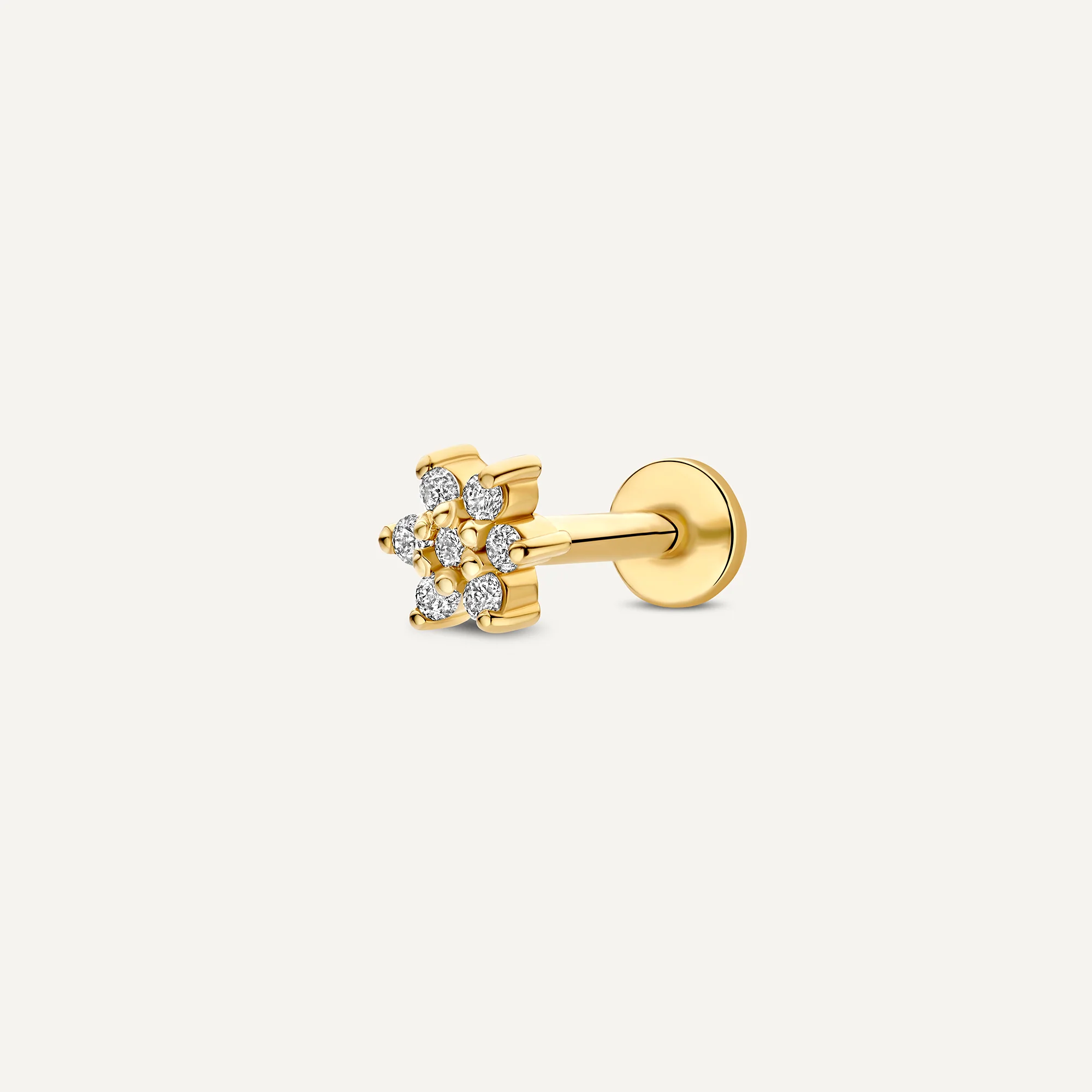 Diamond Flower Piercing (0.05 ct)