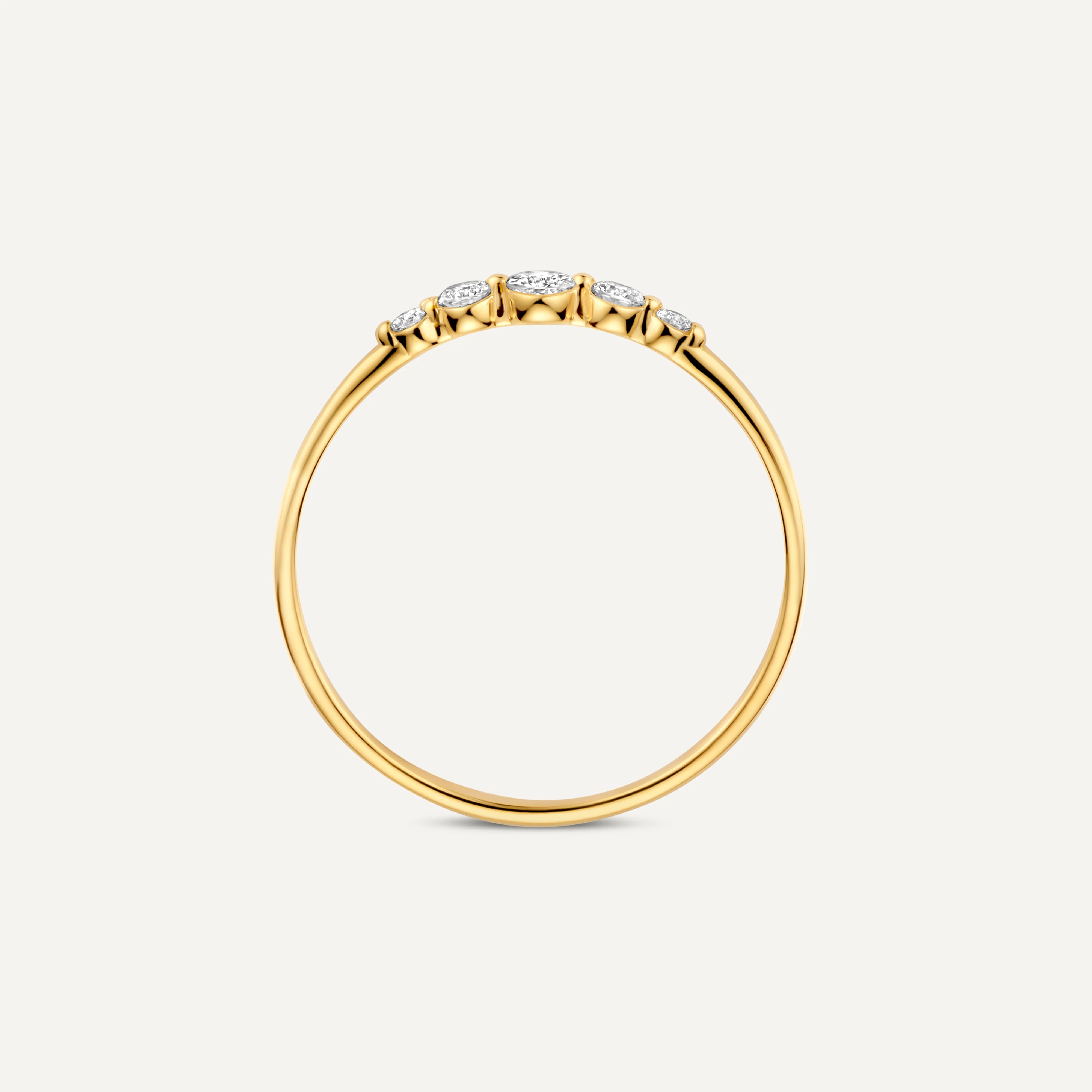 Diamond Graduated Ring (0.17 ct) - Image 7
