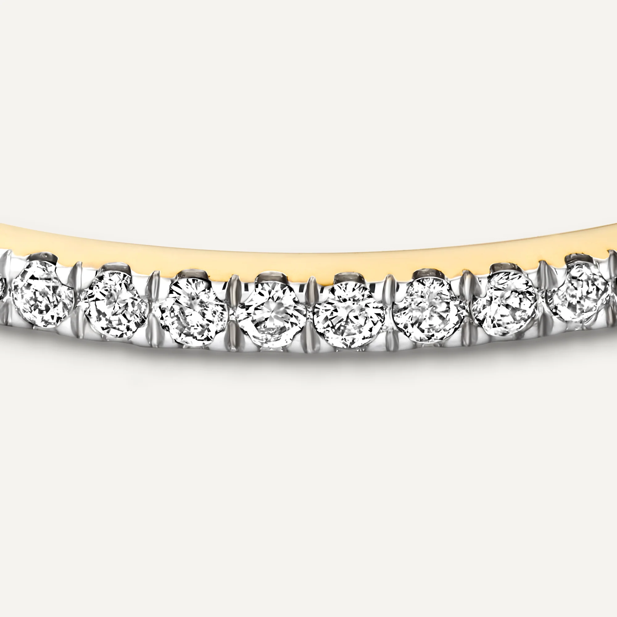 Diamond Half Eternity Stacker Ring (0.09 ct) - Image 6