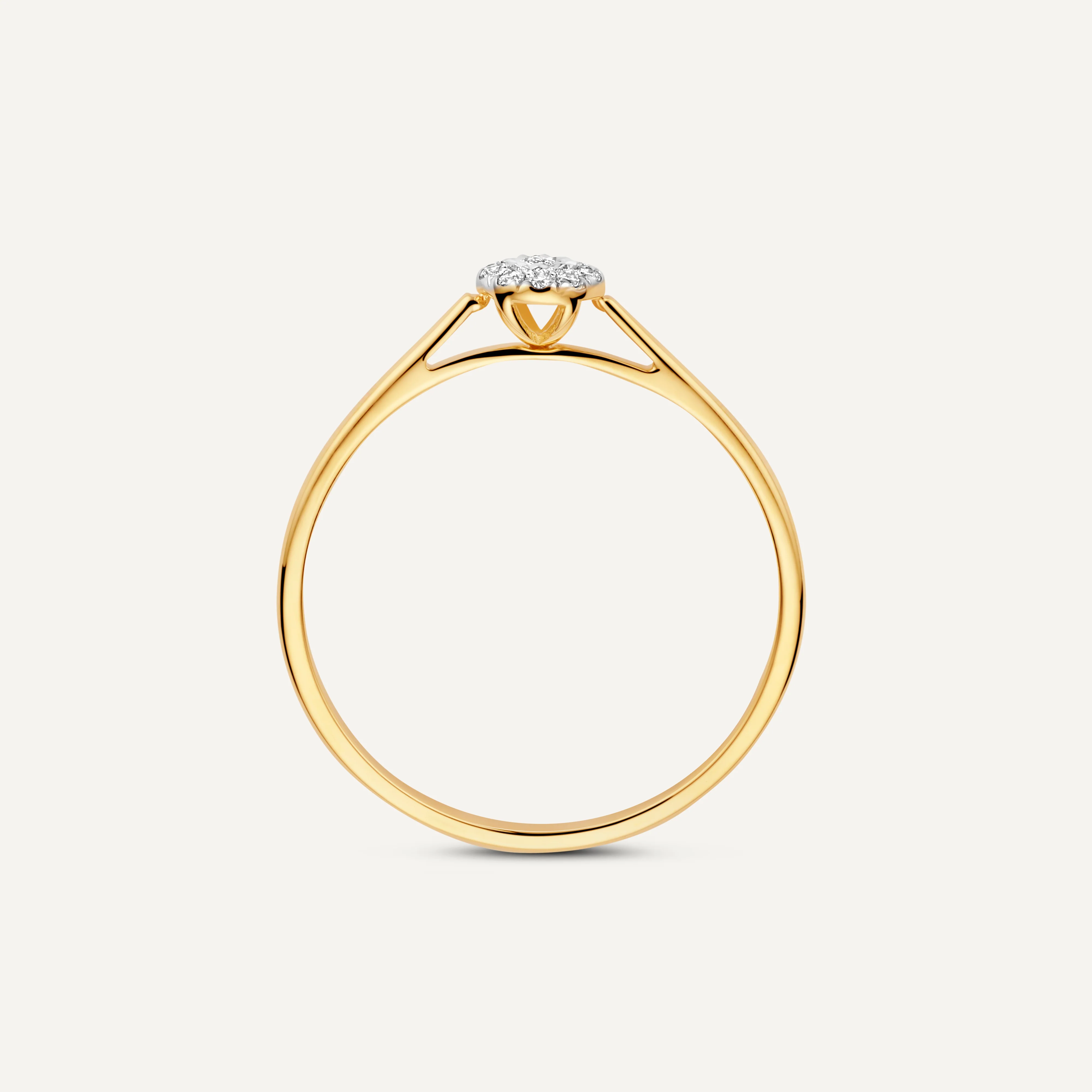 Diamond Halo Ring (0.05 ct) - Image 7