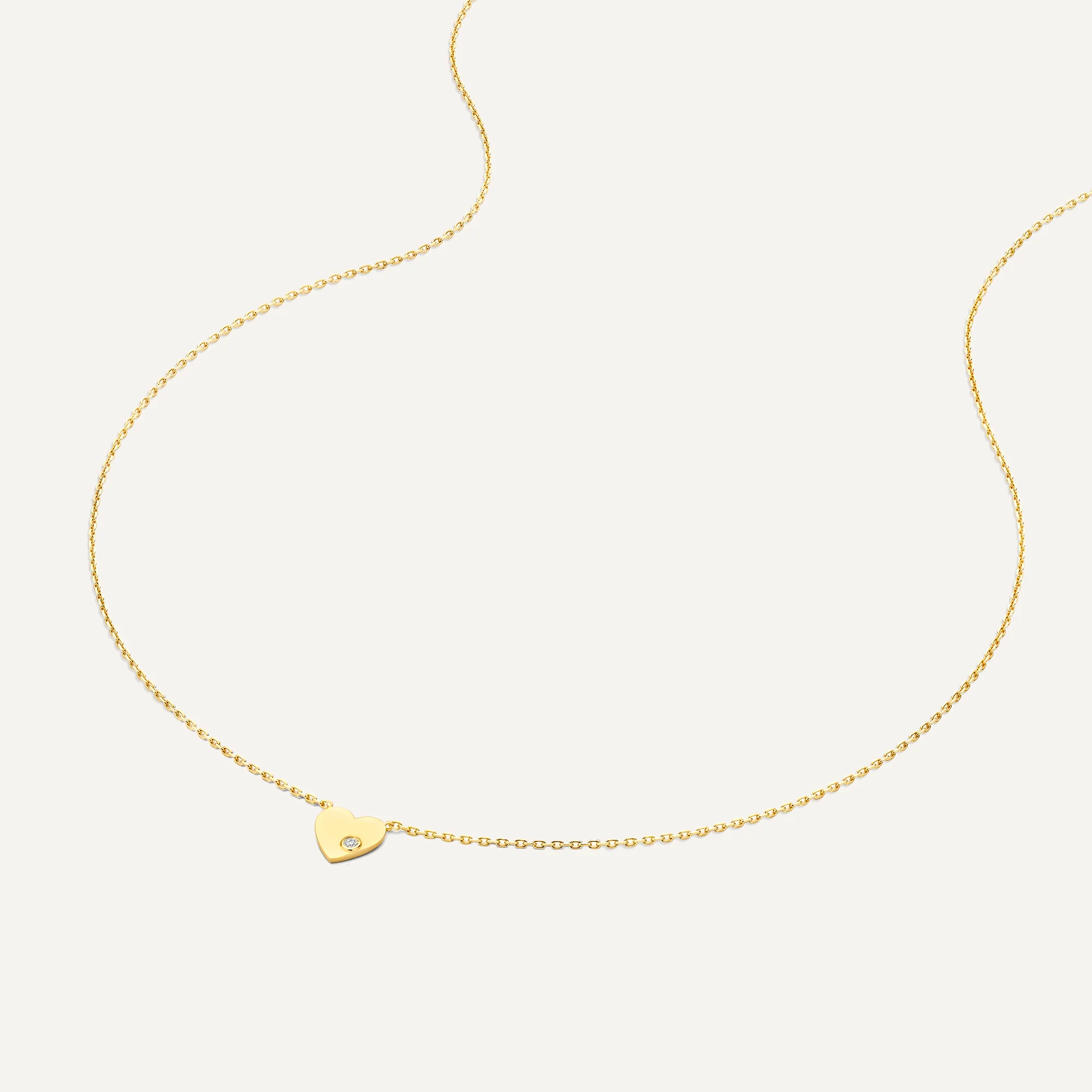 Diamond Heart Pendant Necklace (0.01 ct) - Image 6