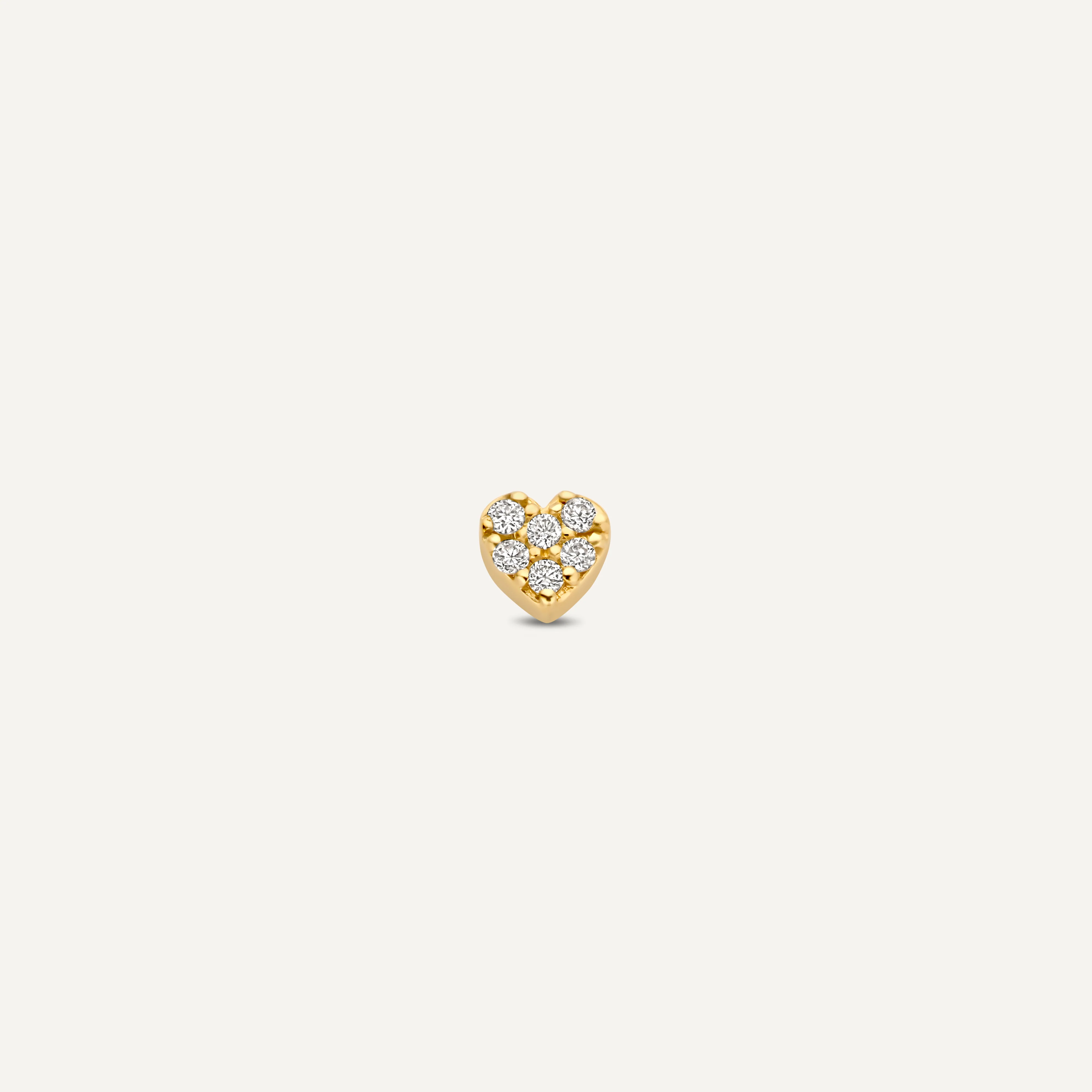 Pavé Diamond Heart Piercing (0.02 ct) - Image 6