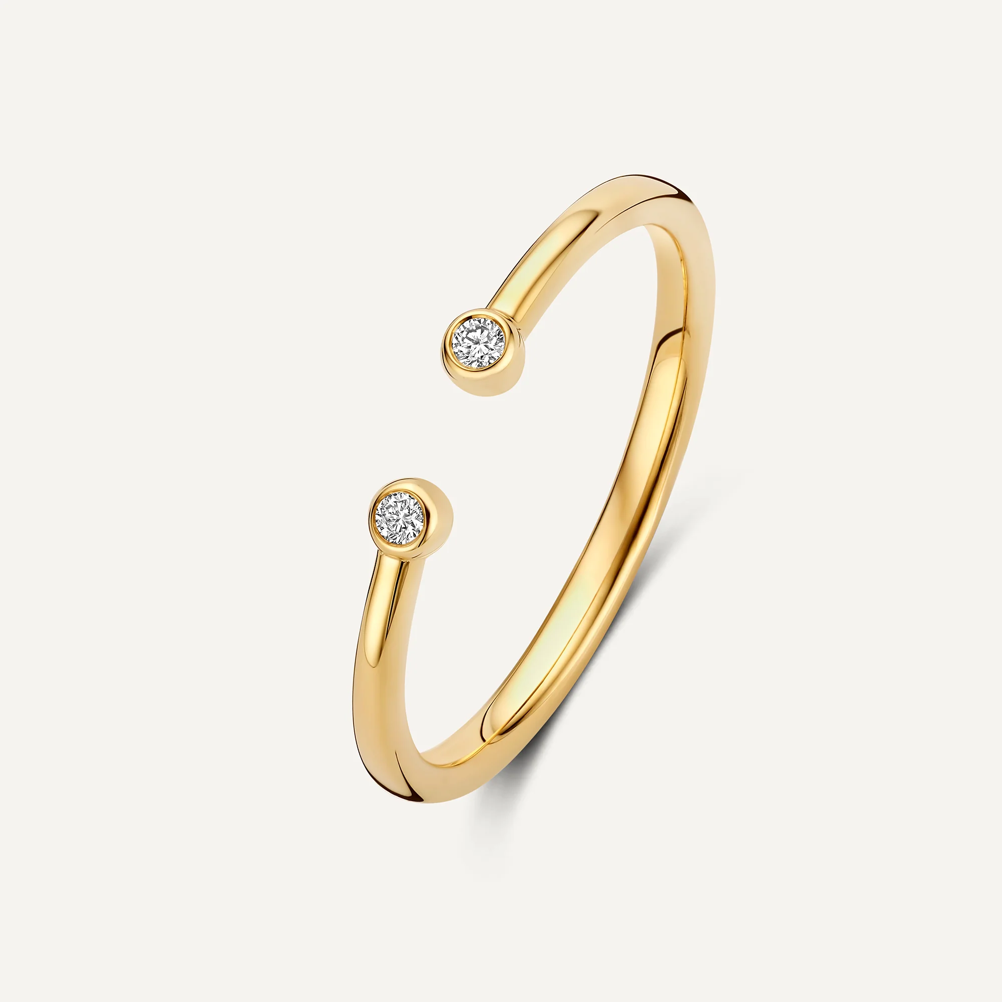 Diamond Open Stacker Ring (0.03 ct)