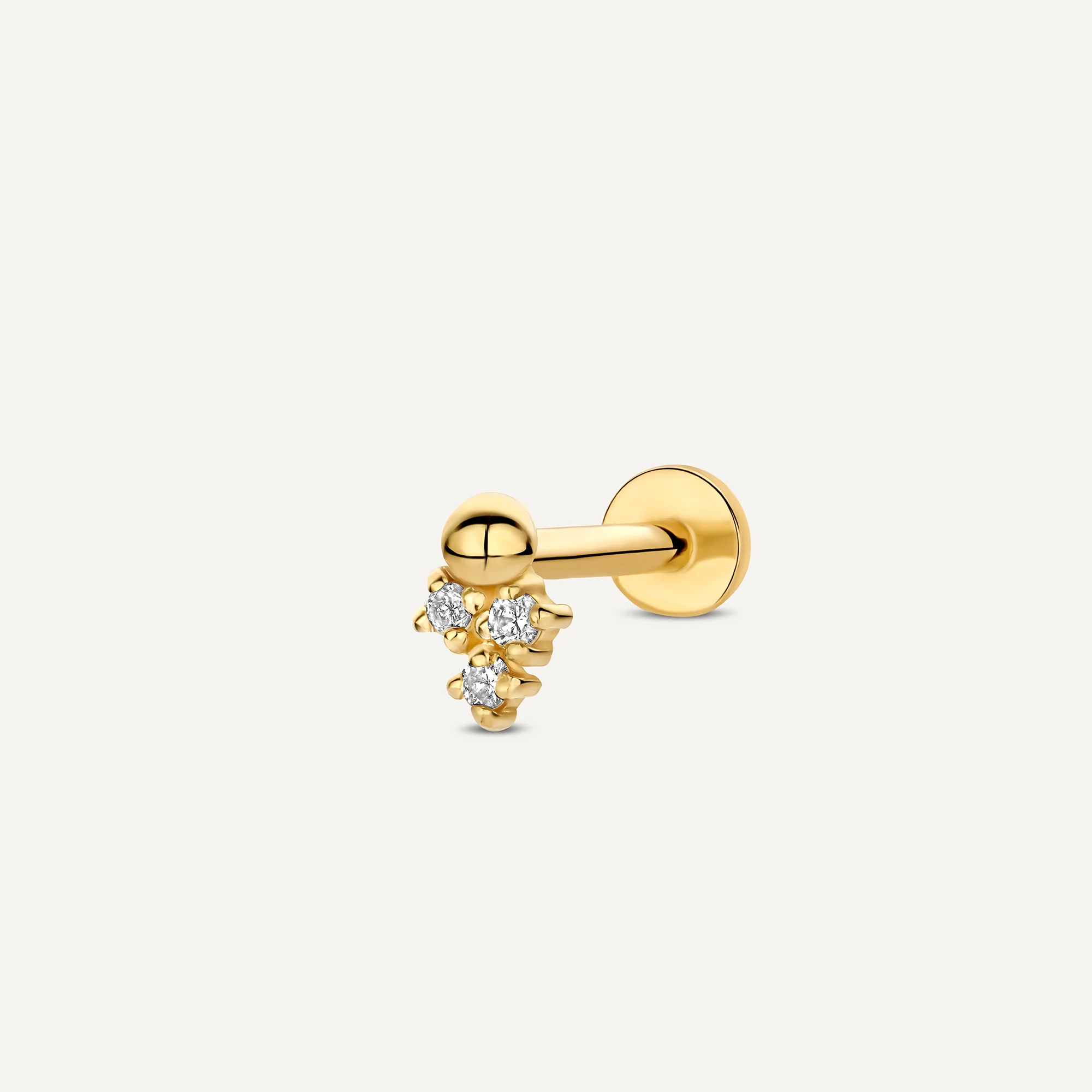 Diamond Sphere Cluster Piercing (0.02 ct) - Image 12