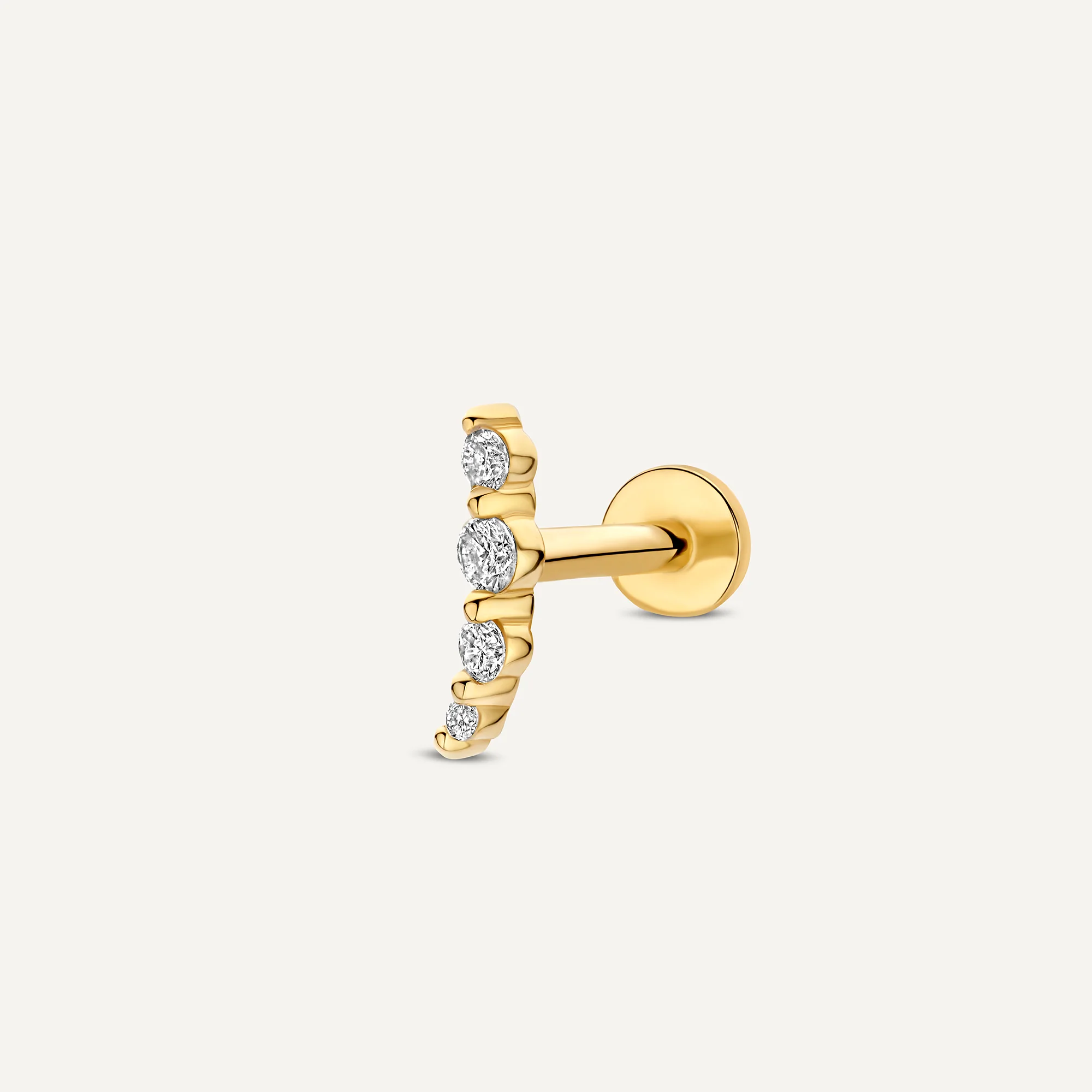 Diamond Threaded Curve Piercing (0.05 ct) - Image 10