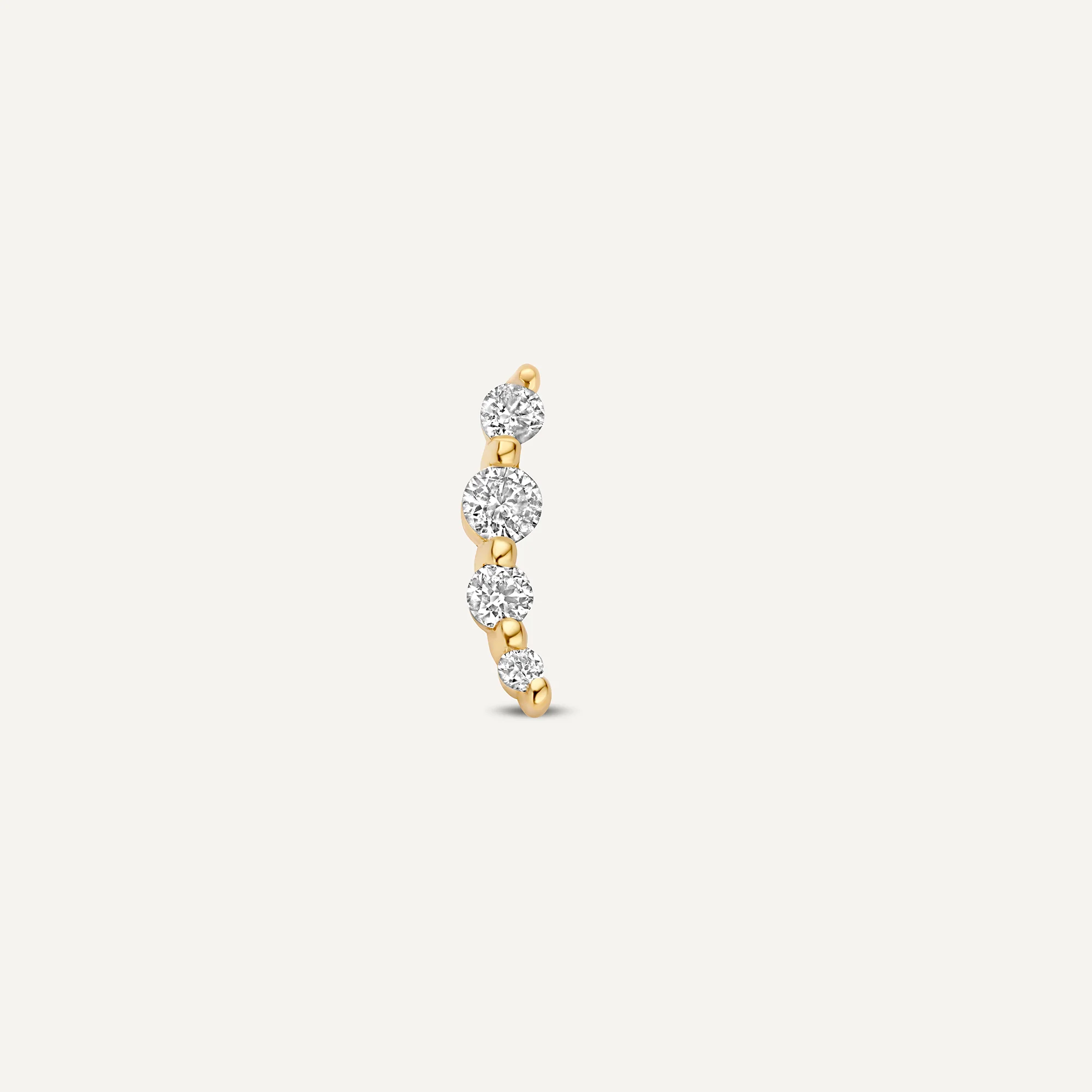 Diamond Threaded Curve Piercing (0.05 ct) - Image 5