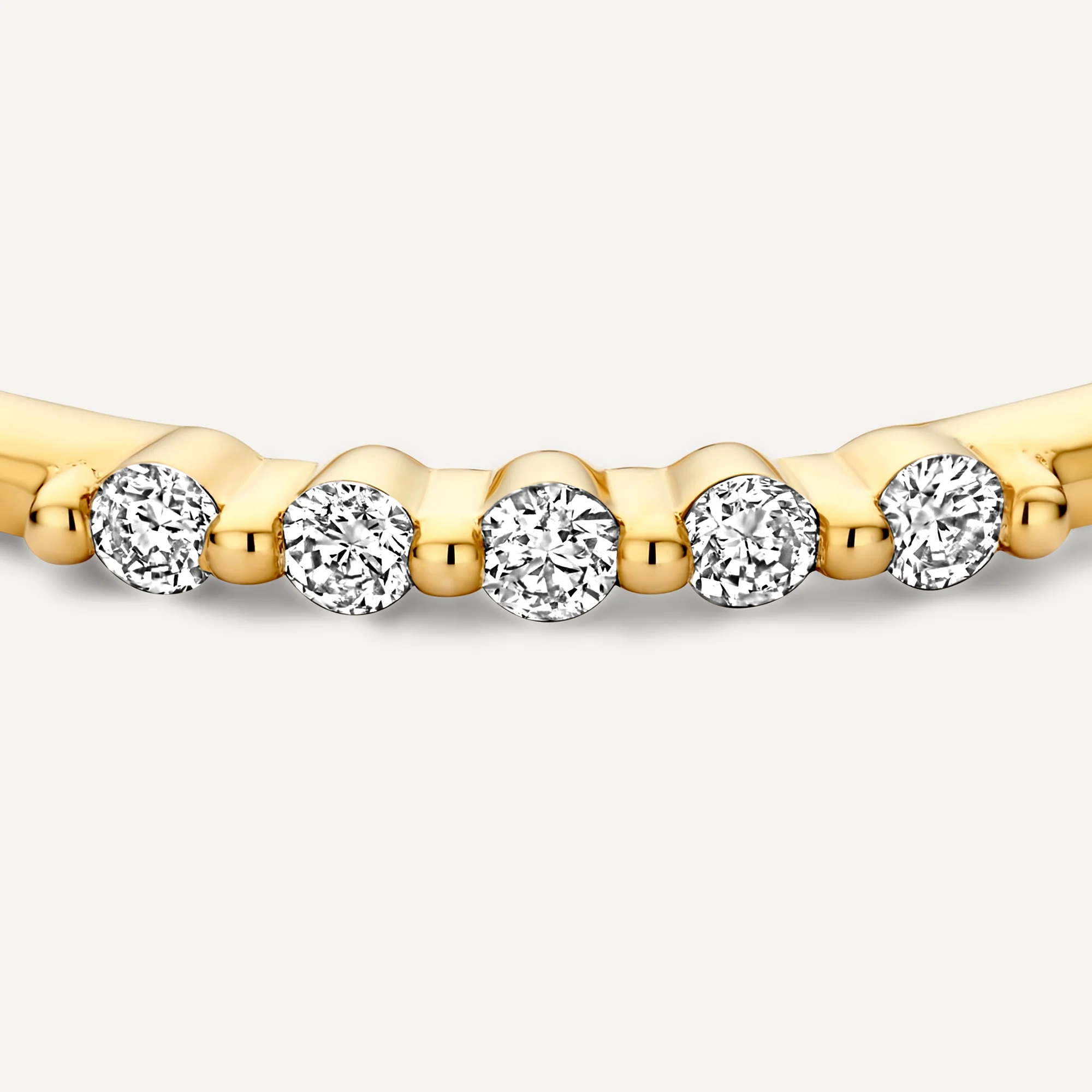 Diamond Threaded Stacker Ring (0.05 ct) - Image 6