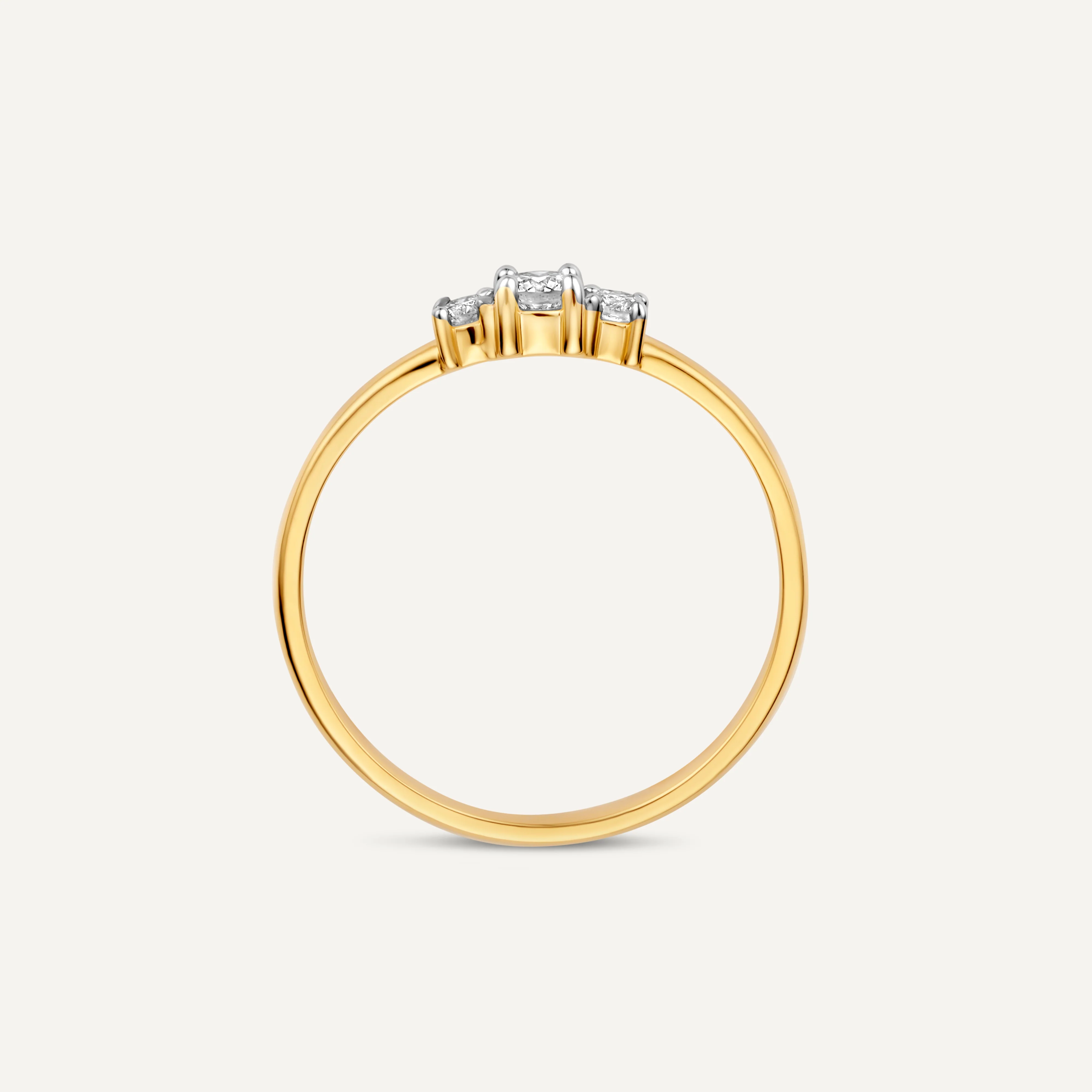 Diamond Trilogy Ring (0.15 ct) - Image 5