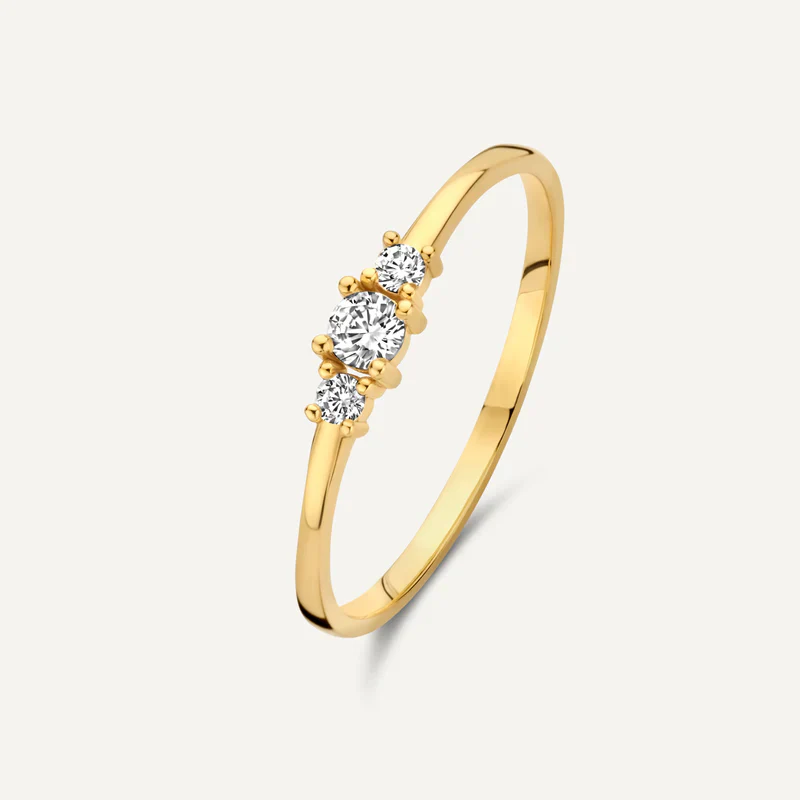 Dome Trilogy Zirconia Rings Set - Image 6