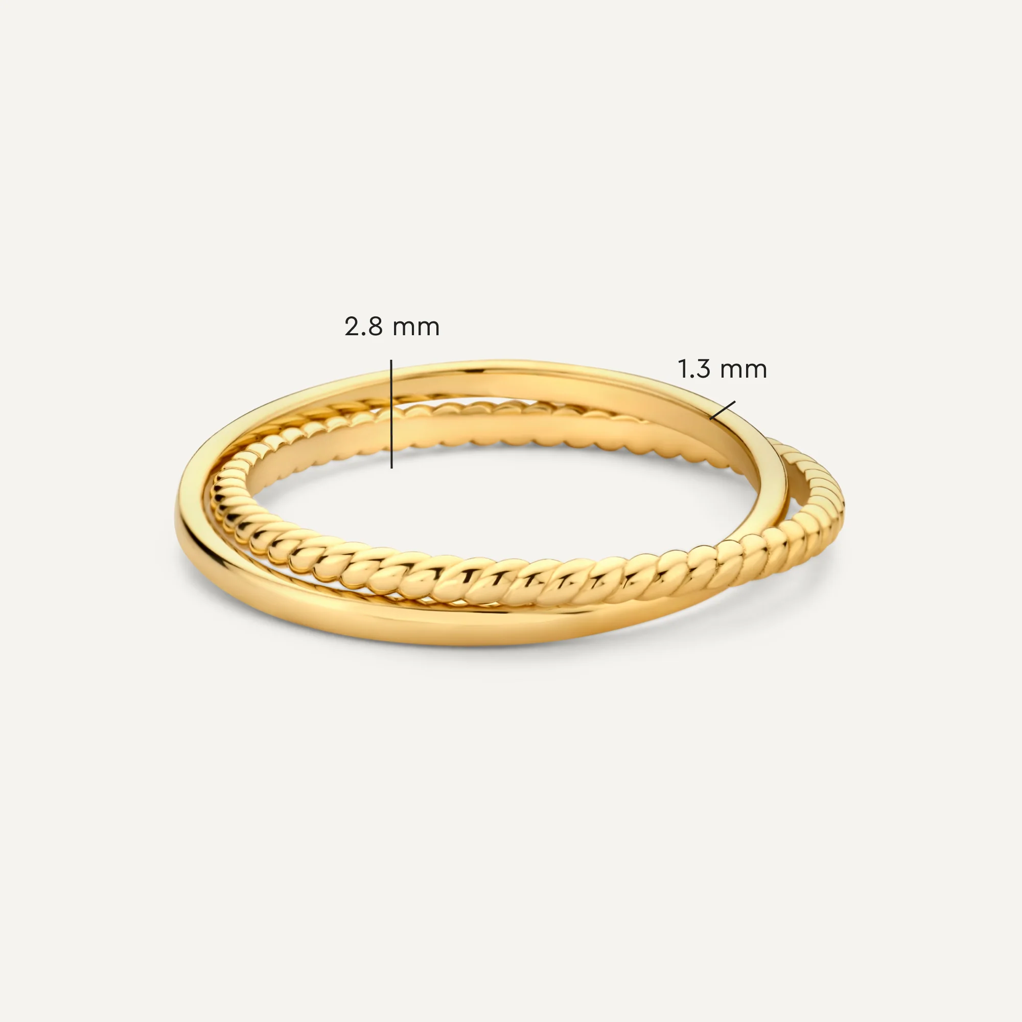 Duo Twisted Ring - Image 5