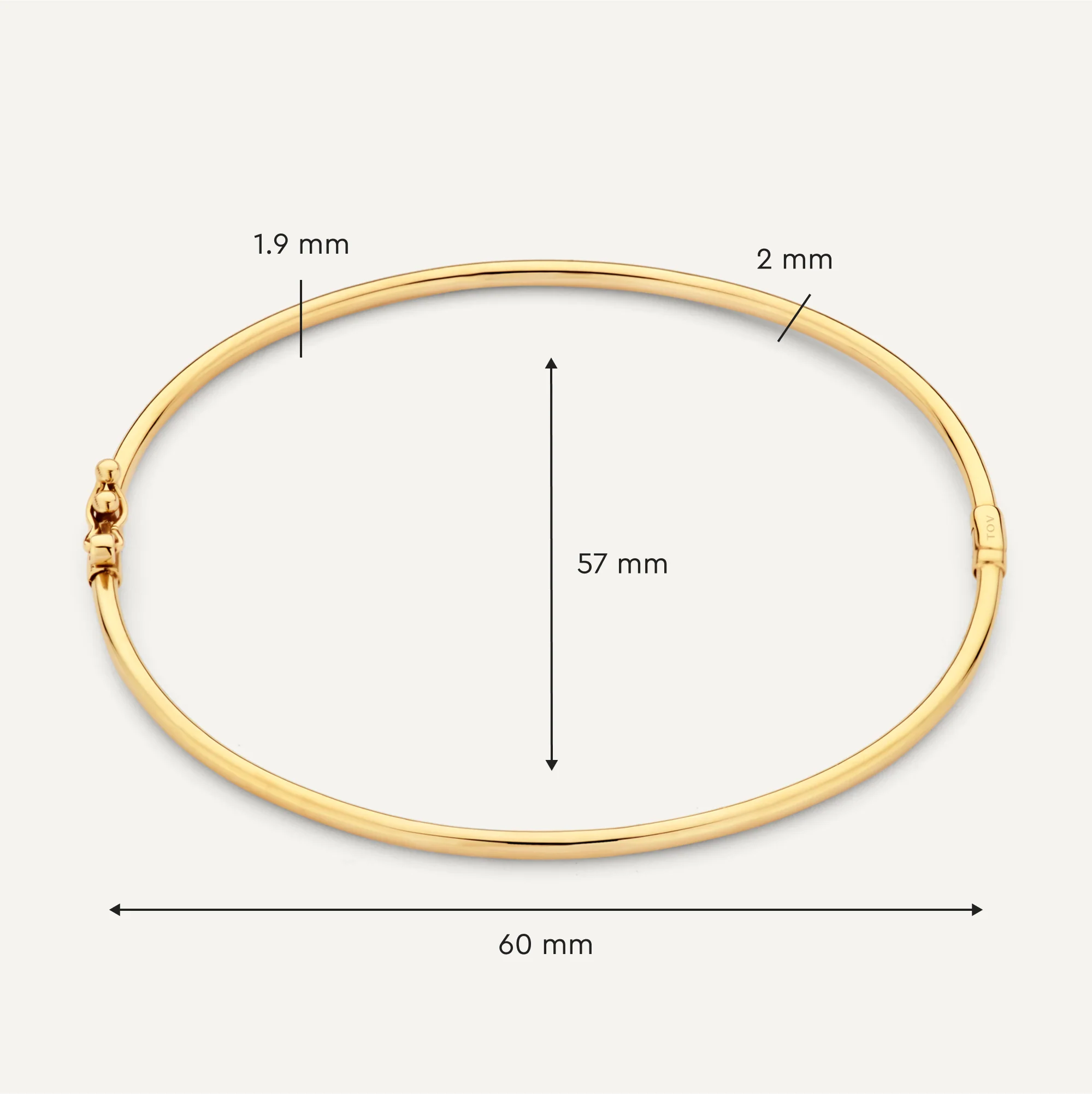 Slim Essential Bangle - Image 11