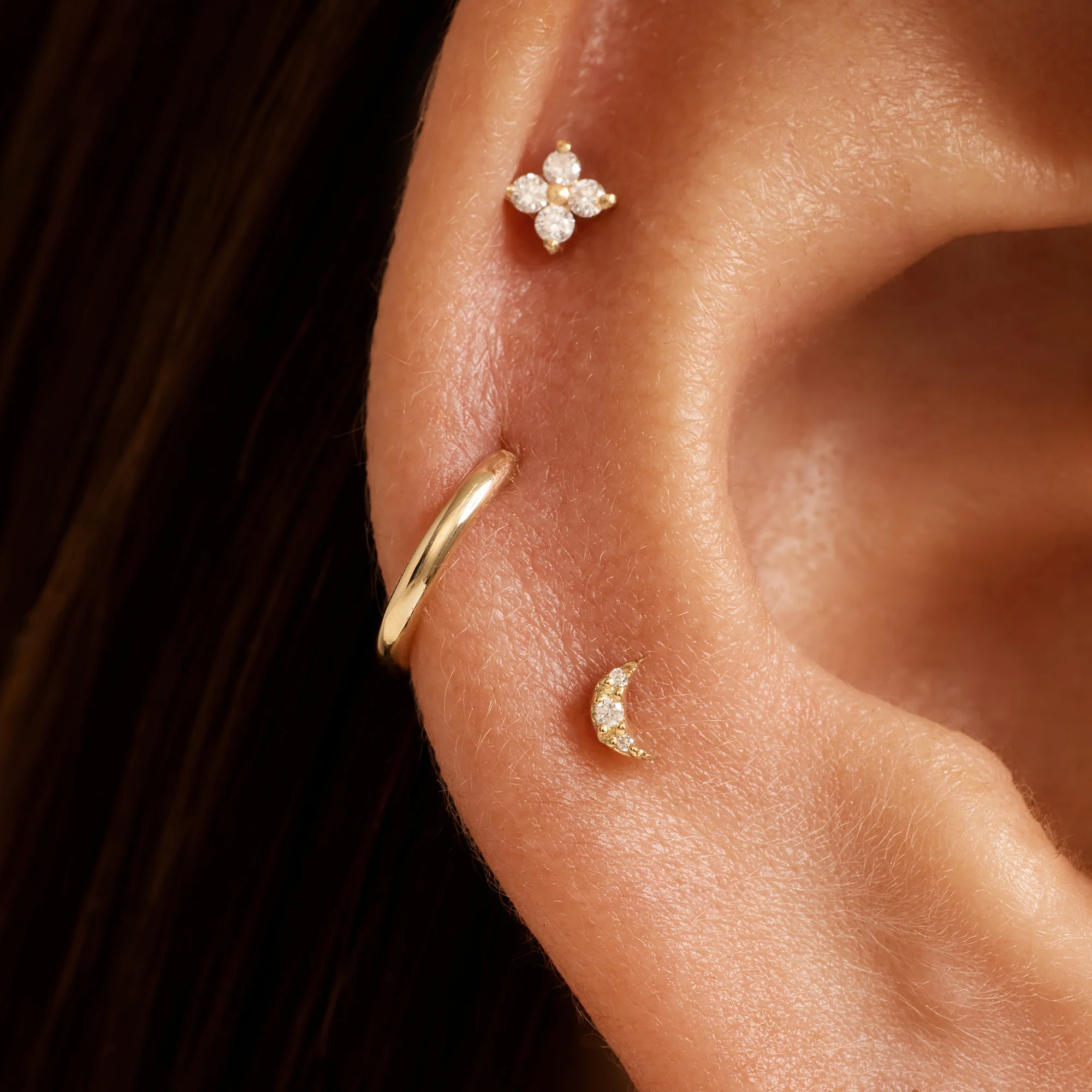 Essential Cartilage Hoop Piercing (9mm) - Image 3