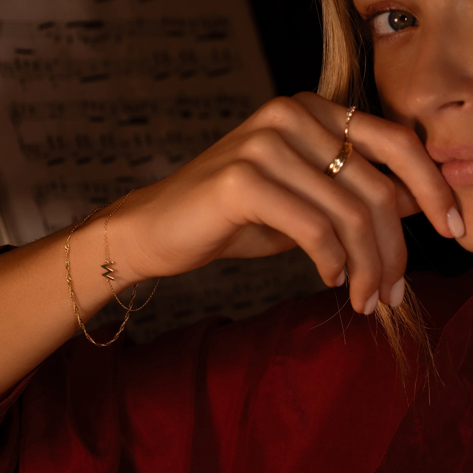 Essential Initial Letter Bracelet - Image 5