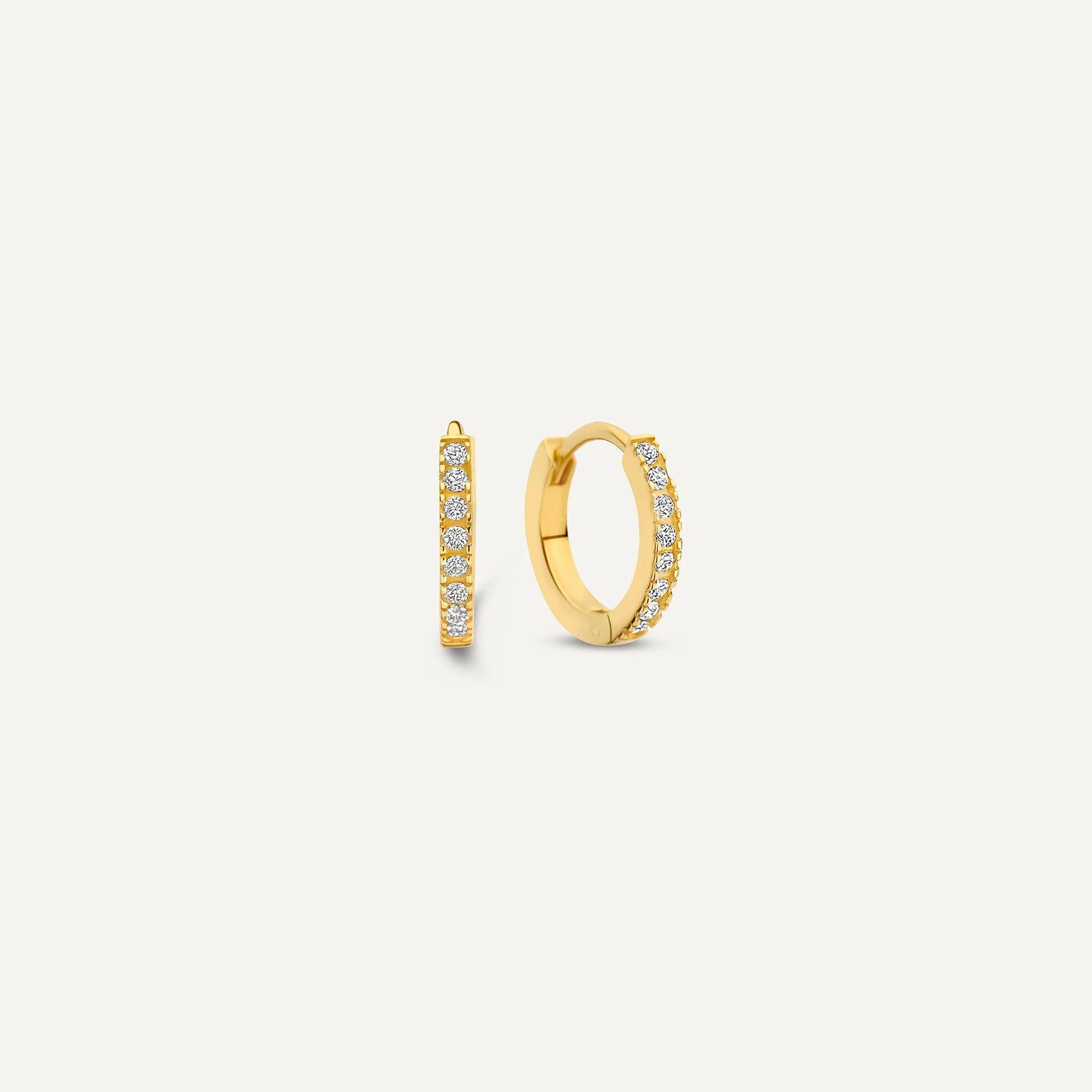 Essential Pavé Zirconia Hoops Layering set - Image 6