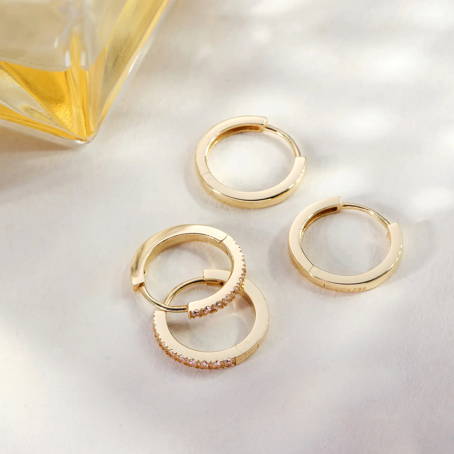 Essential Huggie Hoops (12mm) - Image 8
