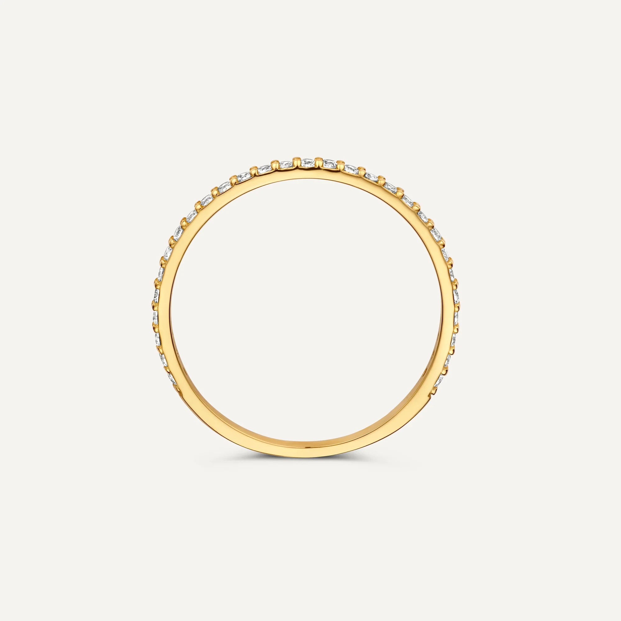 Essential Zirconia Bezel Dot Eternity Rings Set - Image 9