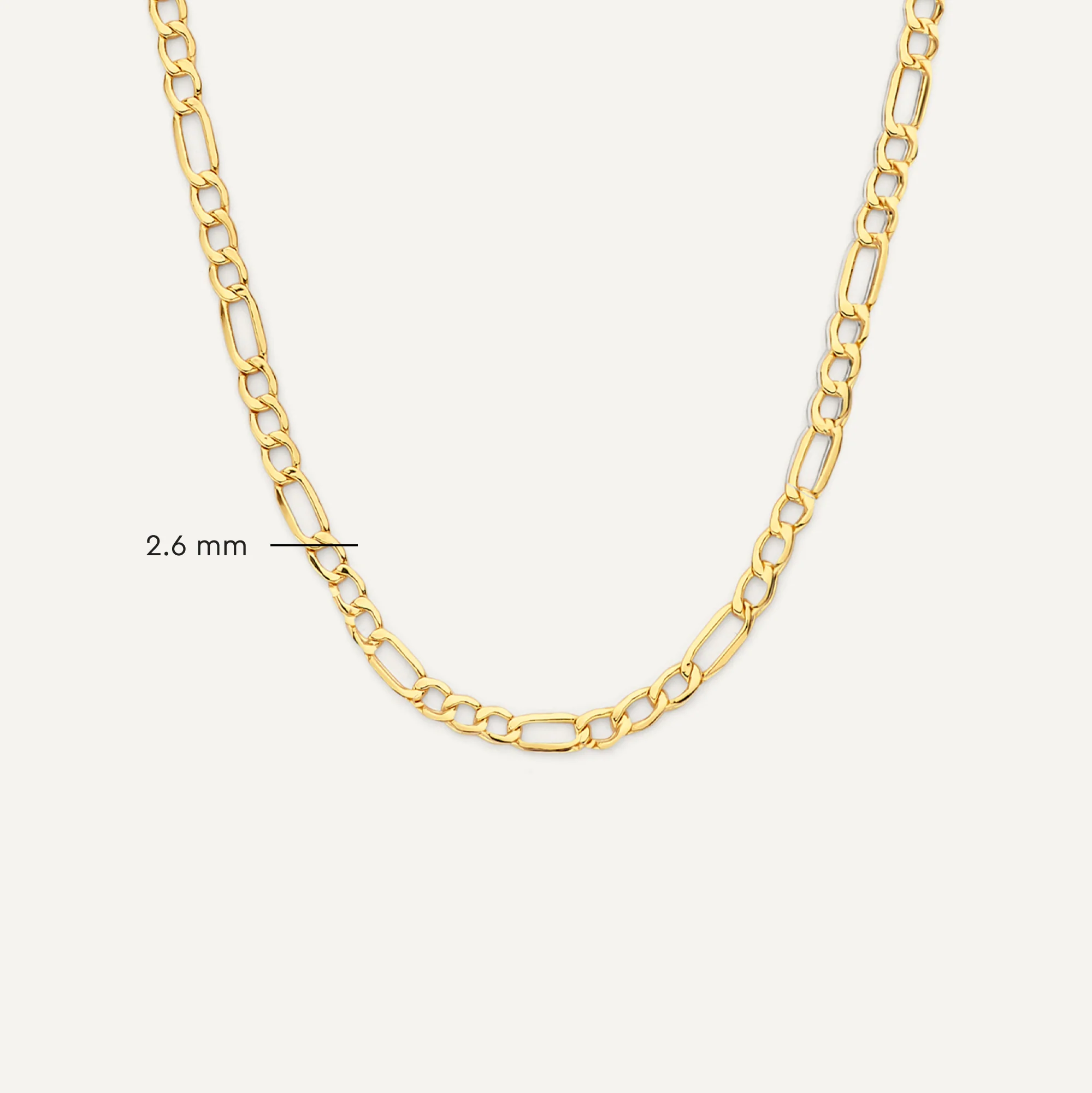 Figaro Chain Necklace - Image 8