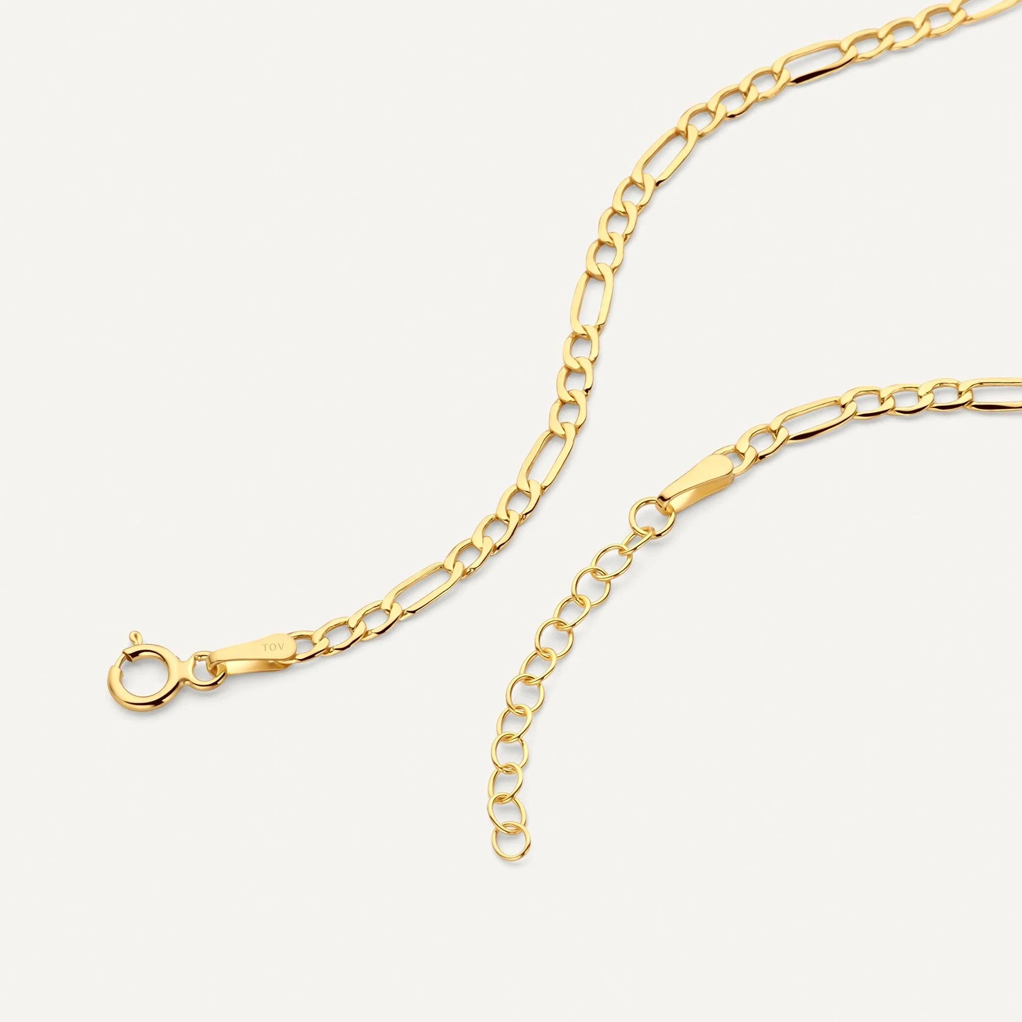 Figaro Chain Necklace - Image 9