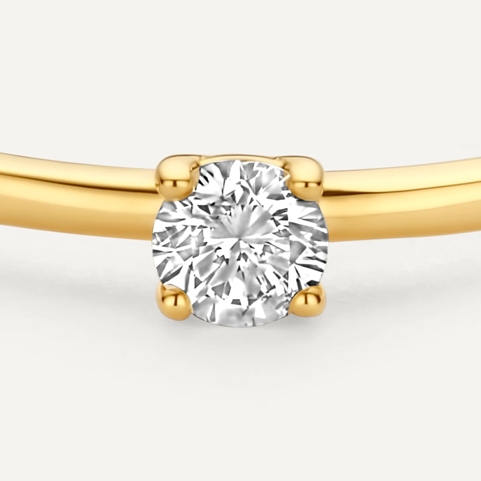 Four Prong Diamond Solitary Ring (0.10 ct) - Image 8