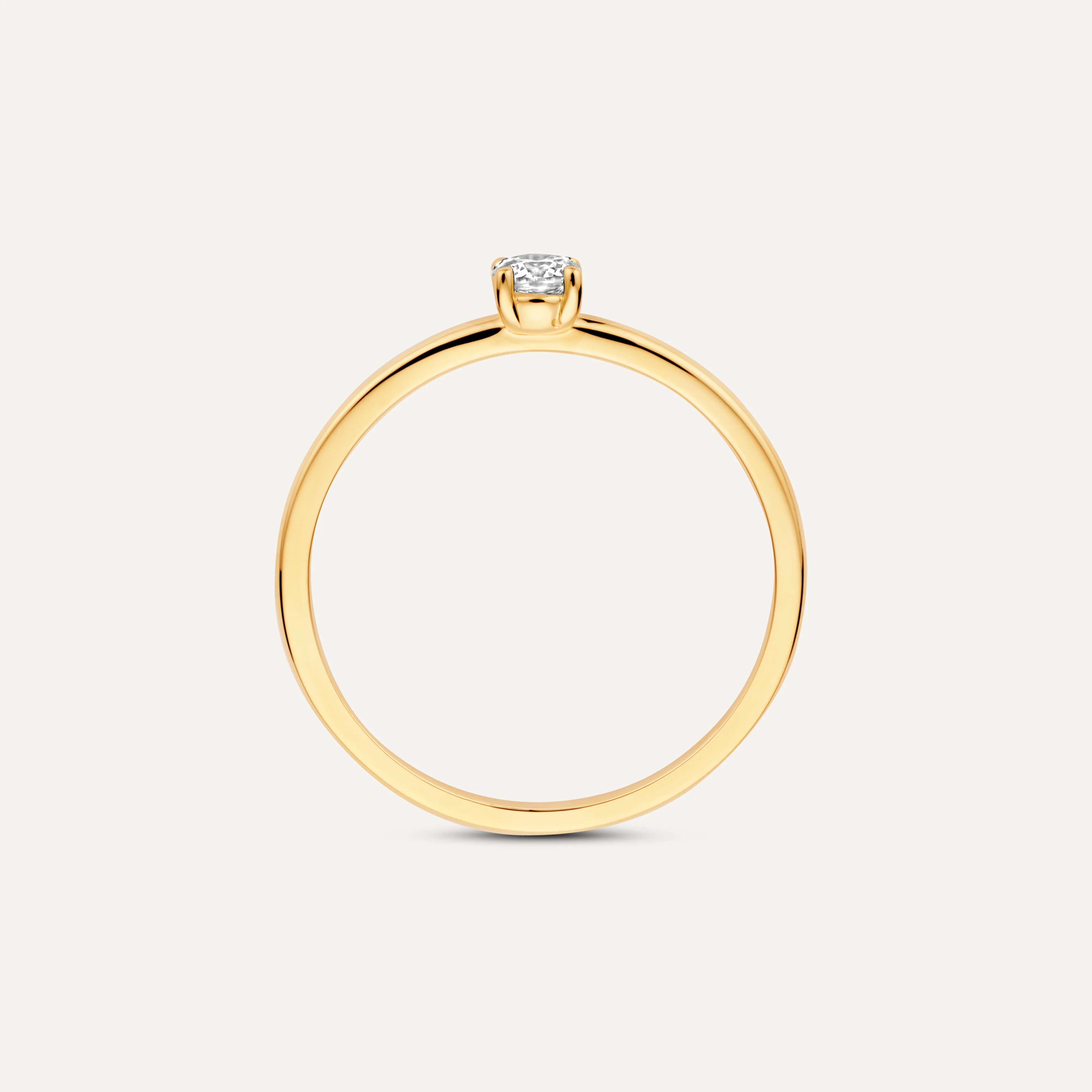 Four Prong Diamond Solitary Ring (0.15 ct) - Image 6