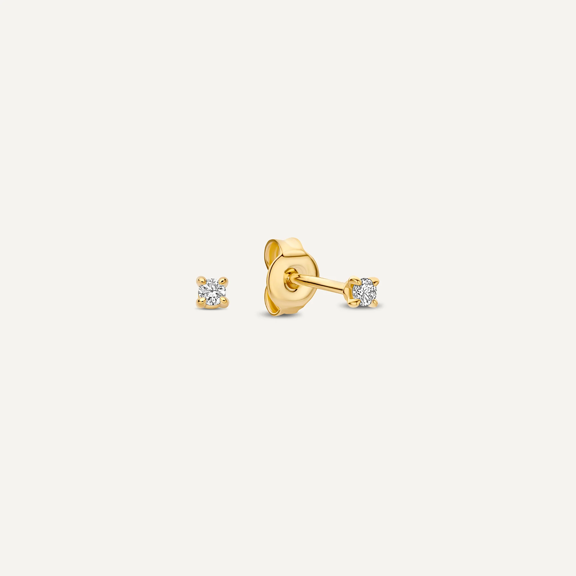 Four Prong Diamond Studs (0.05 ct)