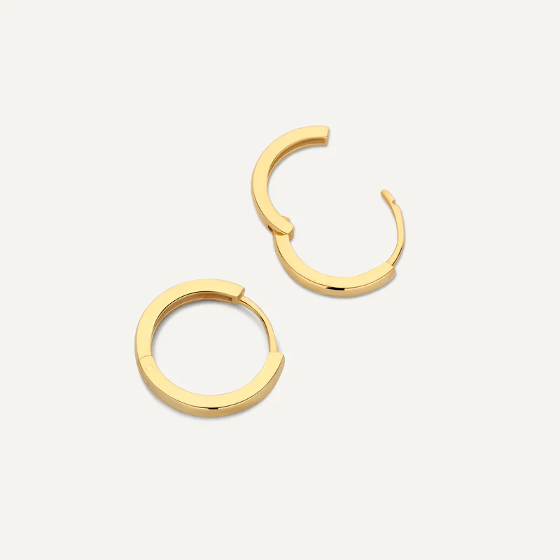 Huggie Hoops Cubic Zirconia Earrings Set - Image 7