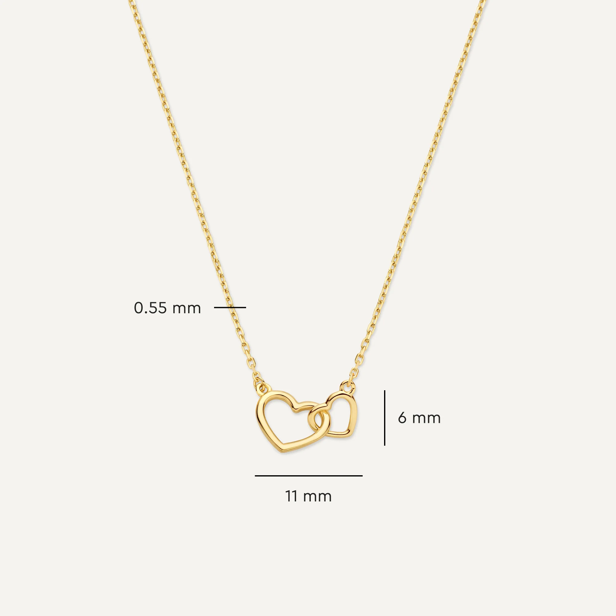 Infinity Heart Pendant Necklace - Image 5