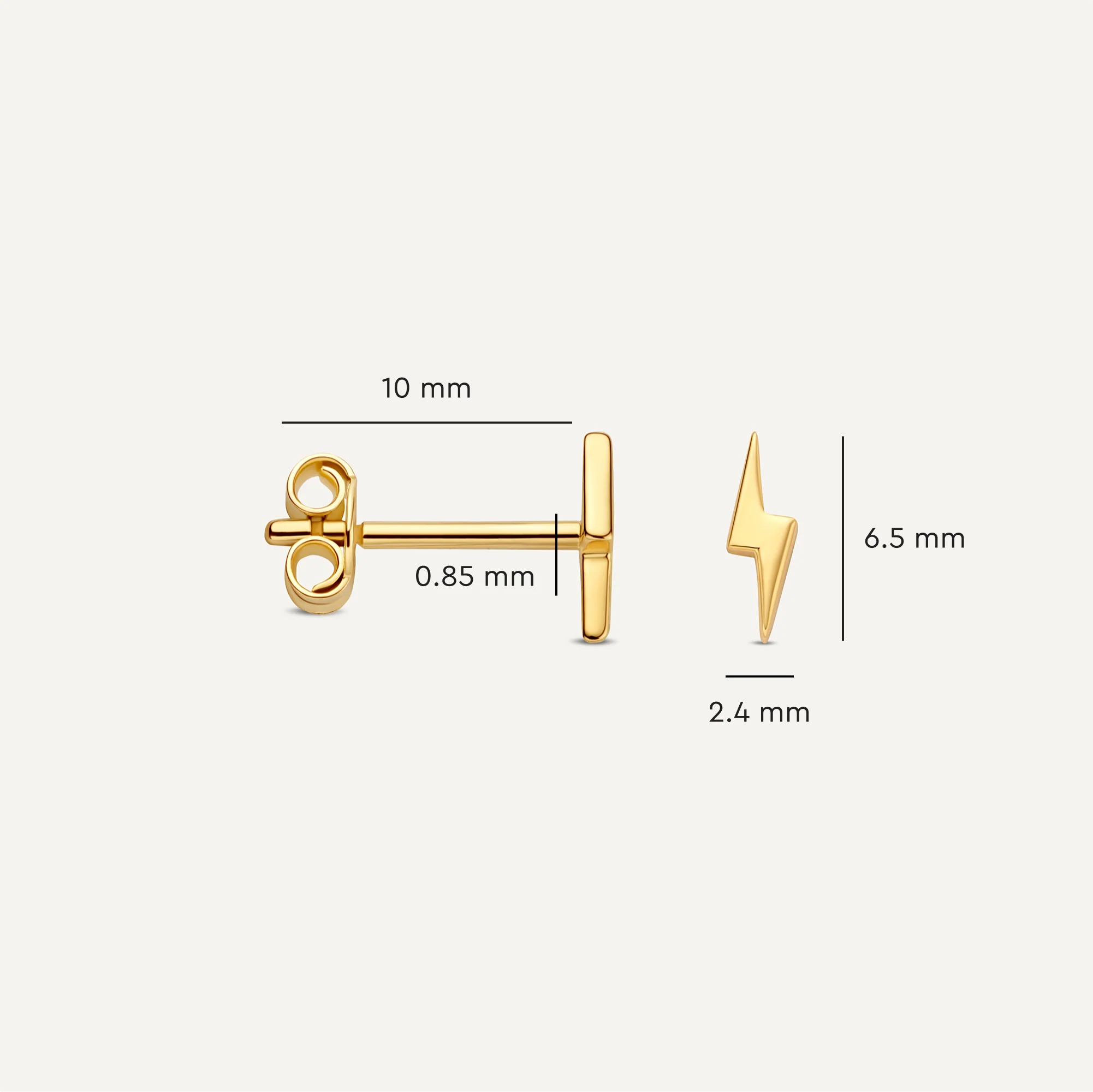 Lightning Bolt Studs - Image 4